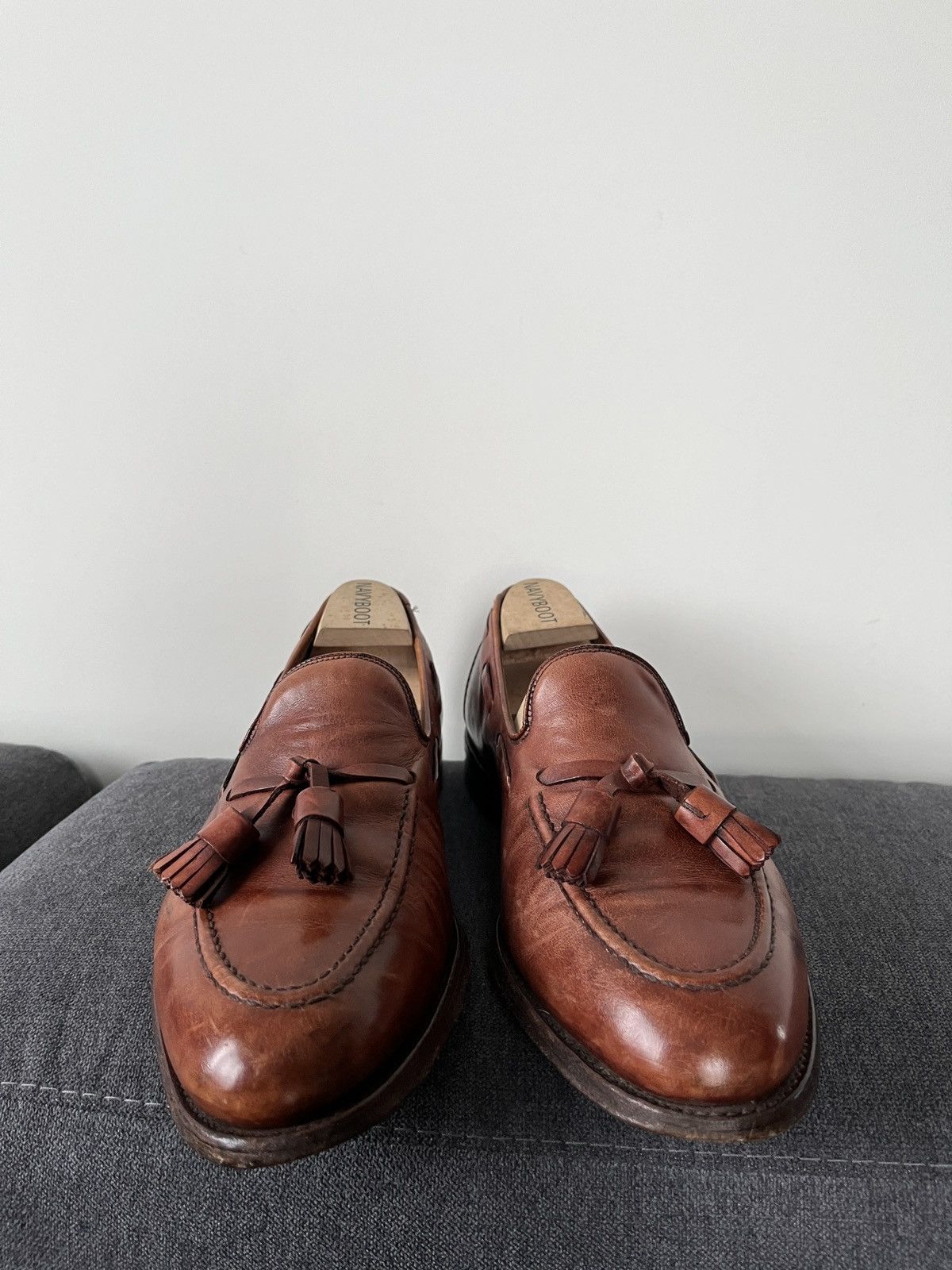 Cheaney Cheaney Boston Brown Made in England Loafers sz UK8 Size US 9 / EU 42 - 11 Thumbnail