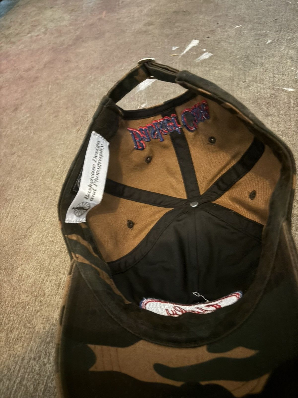basketcase gallery Camo Basketcase Hat Size ONE SIZE - 3 Thumbnail