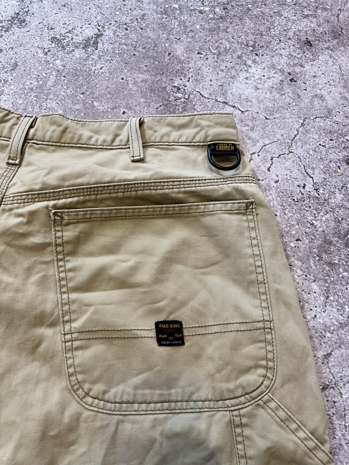 Polo Ralph Lauren Polo Ralph Lauren Carpenter Shorts Jorts Baggy Y2K 34 Size US 34 / EU 50 - 5 Thumbnail