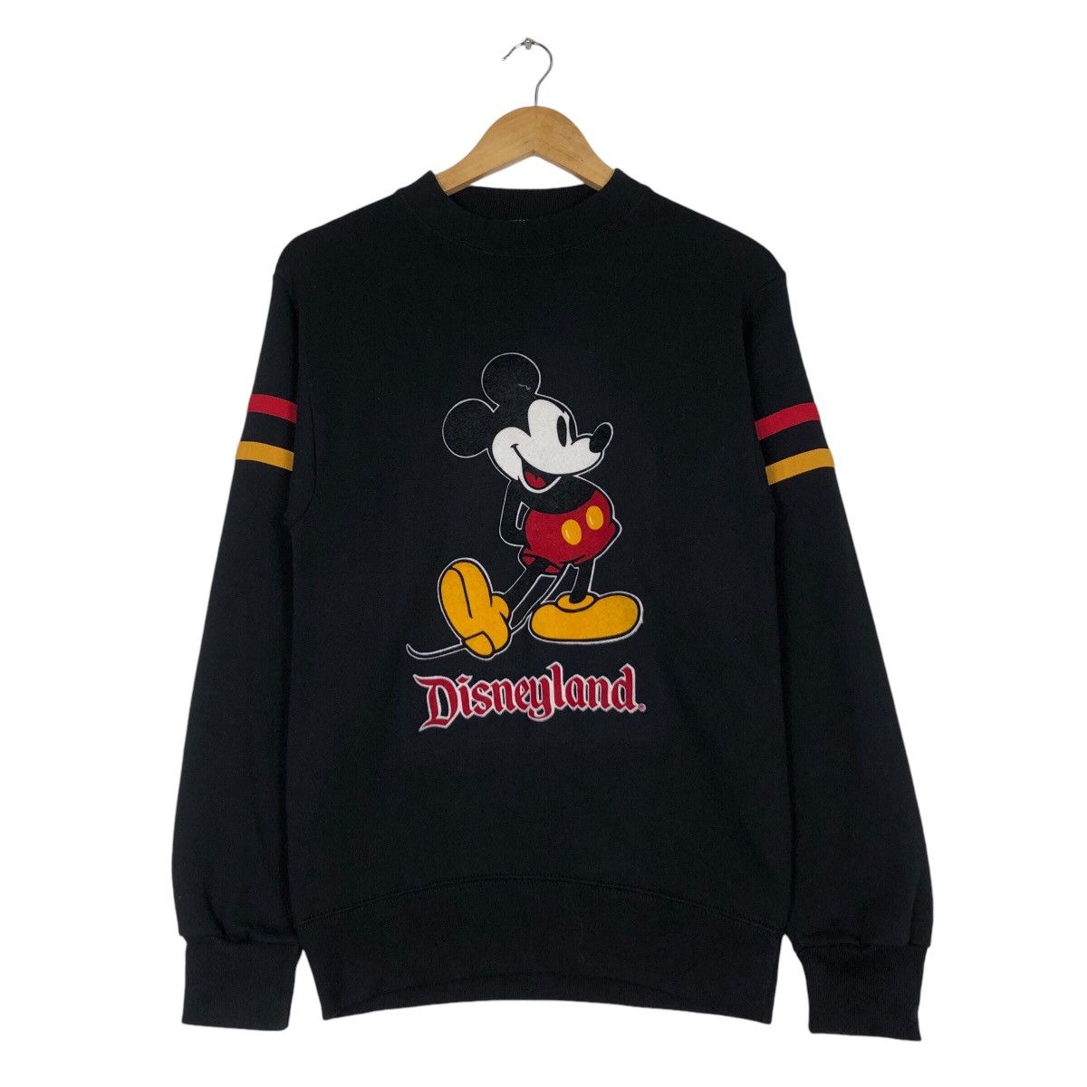 Disney × Vintage Vintage Mickey Mouse Sweatshirt Rare Black XS Size US XS / EU 42 / 0 - 1 Thumbnail