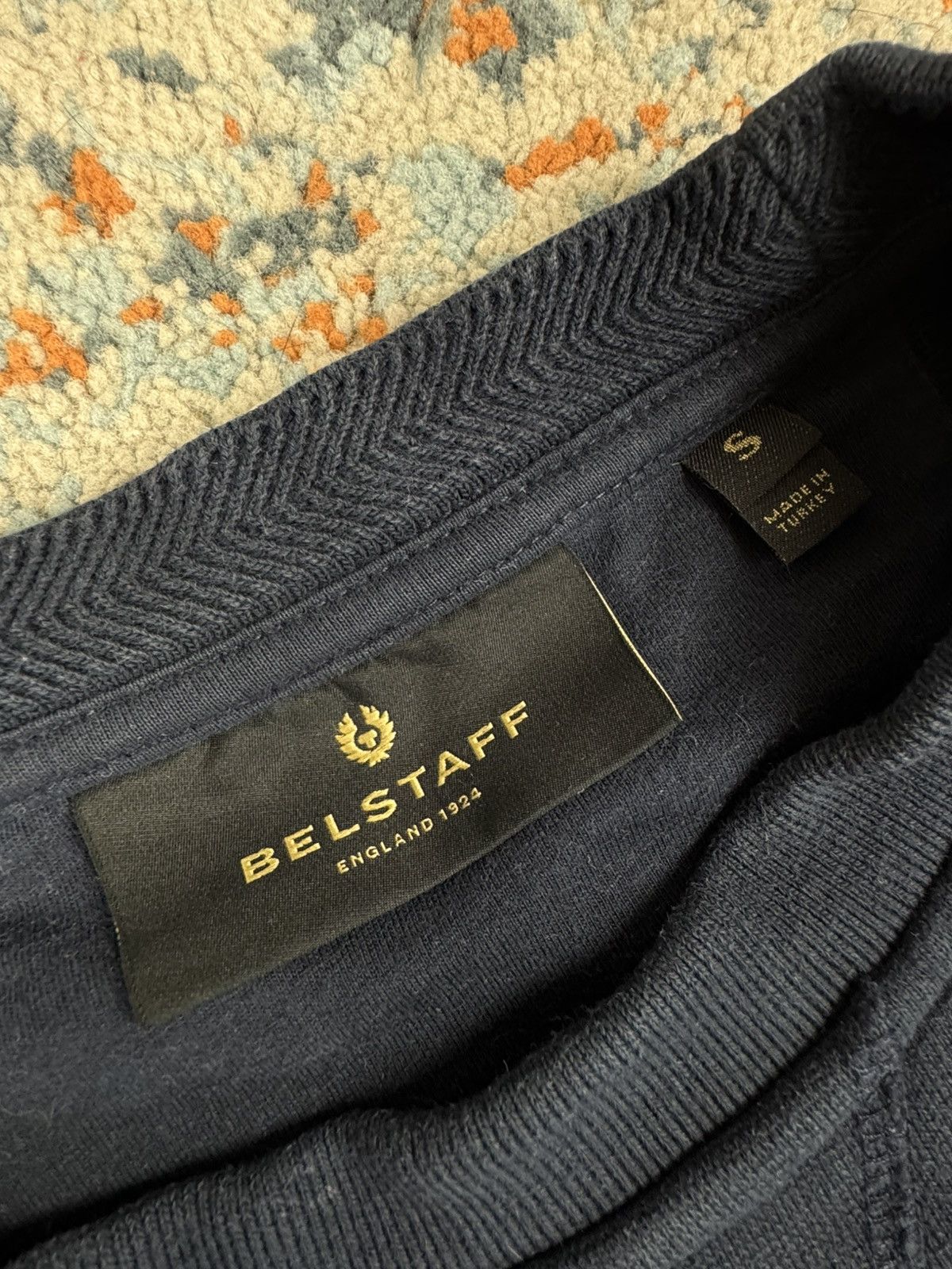 Belstaff × Vintage Vintage y2k Belstaff logo sweatshirt crewneck Size US S / EU 44-46 / 1 - 7 Thumbnail