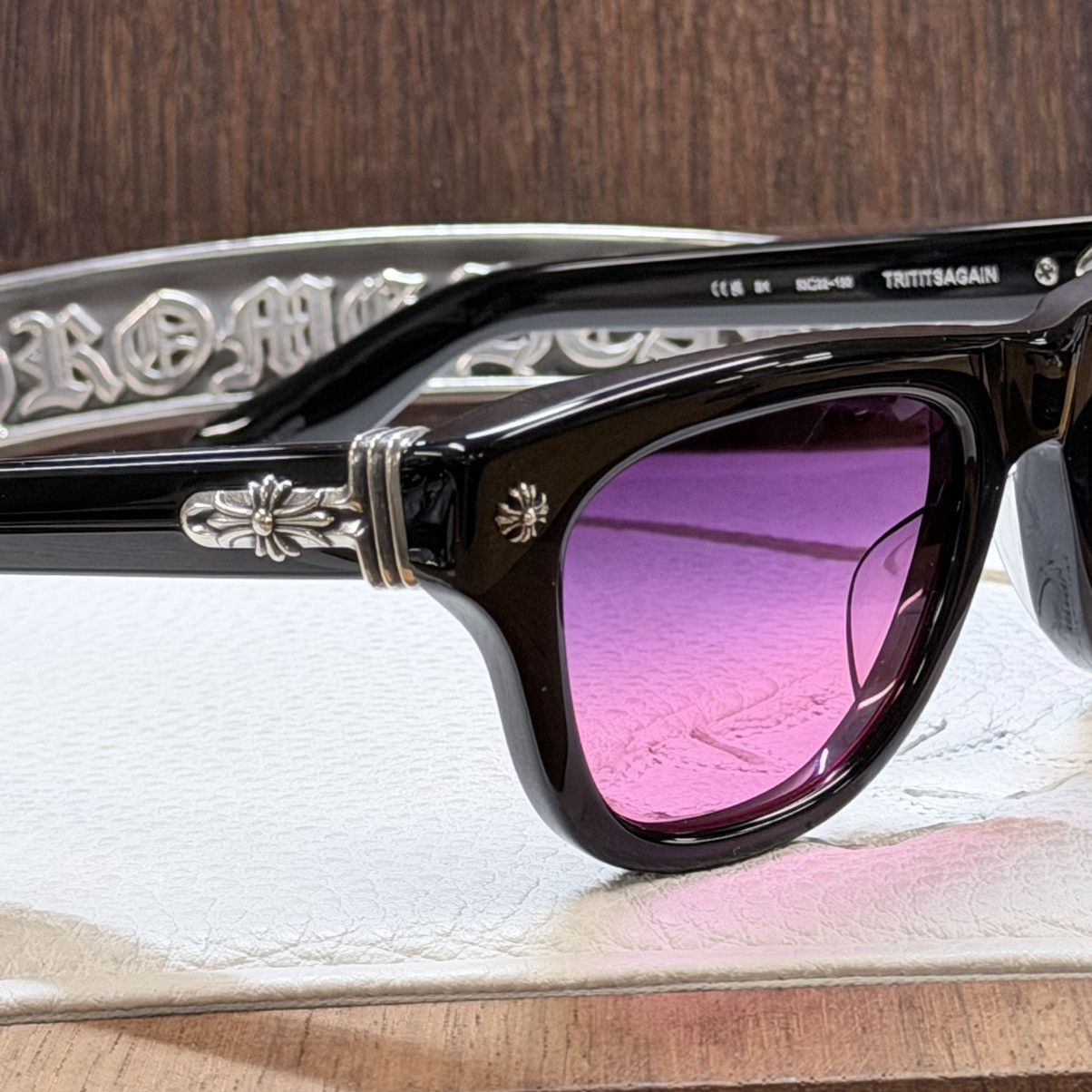 Chrome Hearts Chrome Hearts TRITITSAGAIN ‘Eroticism’ Sunglasses Size ONE SIZE - 8 Thumbnail