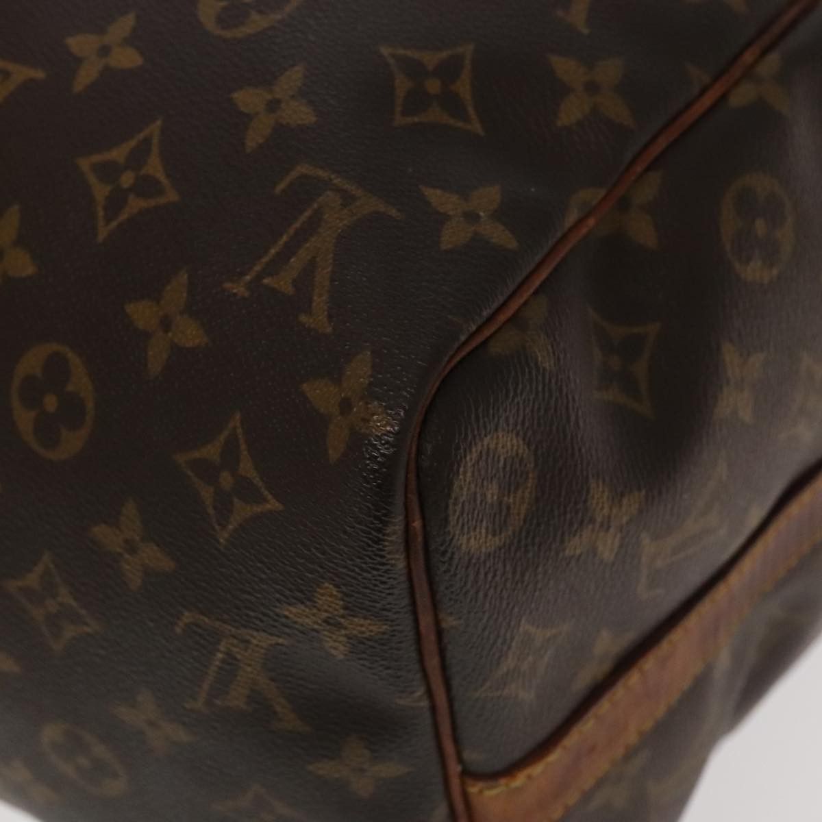 LOUIS VUITTON Monogram Keepall Bandouliere 45 Boston Bag