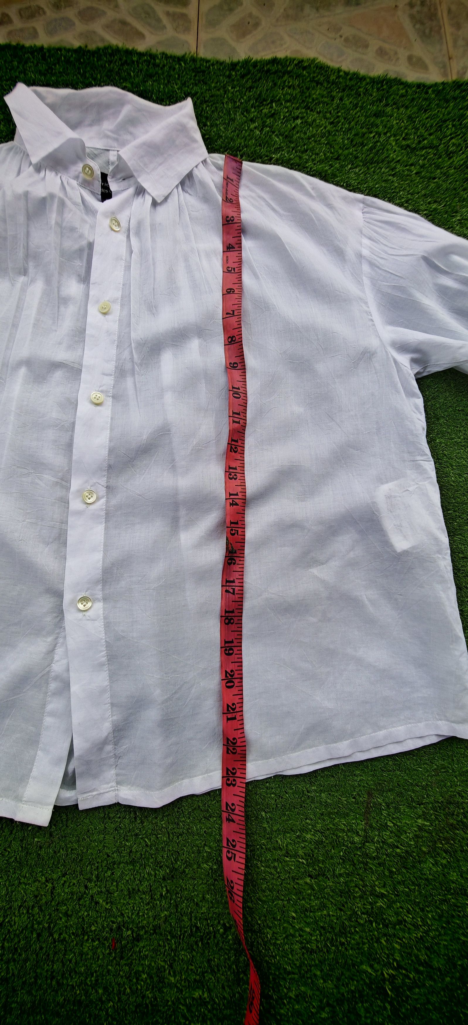 Comme des Garcons Tricot Comme des Garcons oversize white shirt Size S / US 4 / IT 40 - 14 Thumbnail