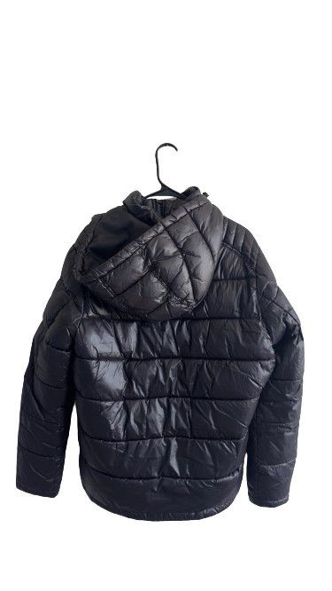 Guess Stylish Black GUESS Puffer Jacket Size US M / EU 48-50 / 2 - 2 Thumbnail