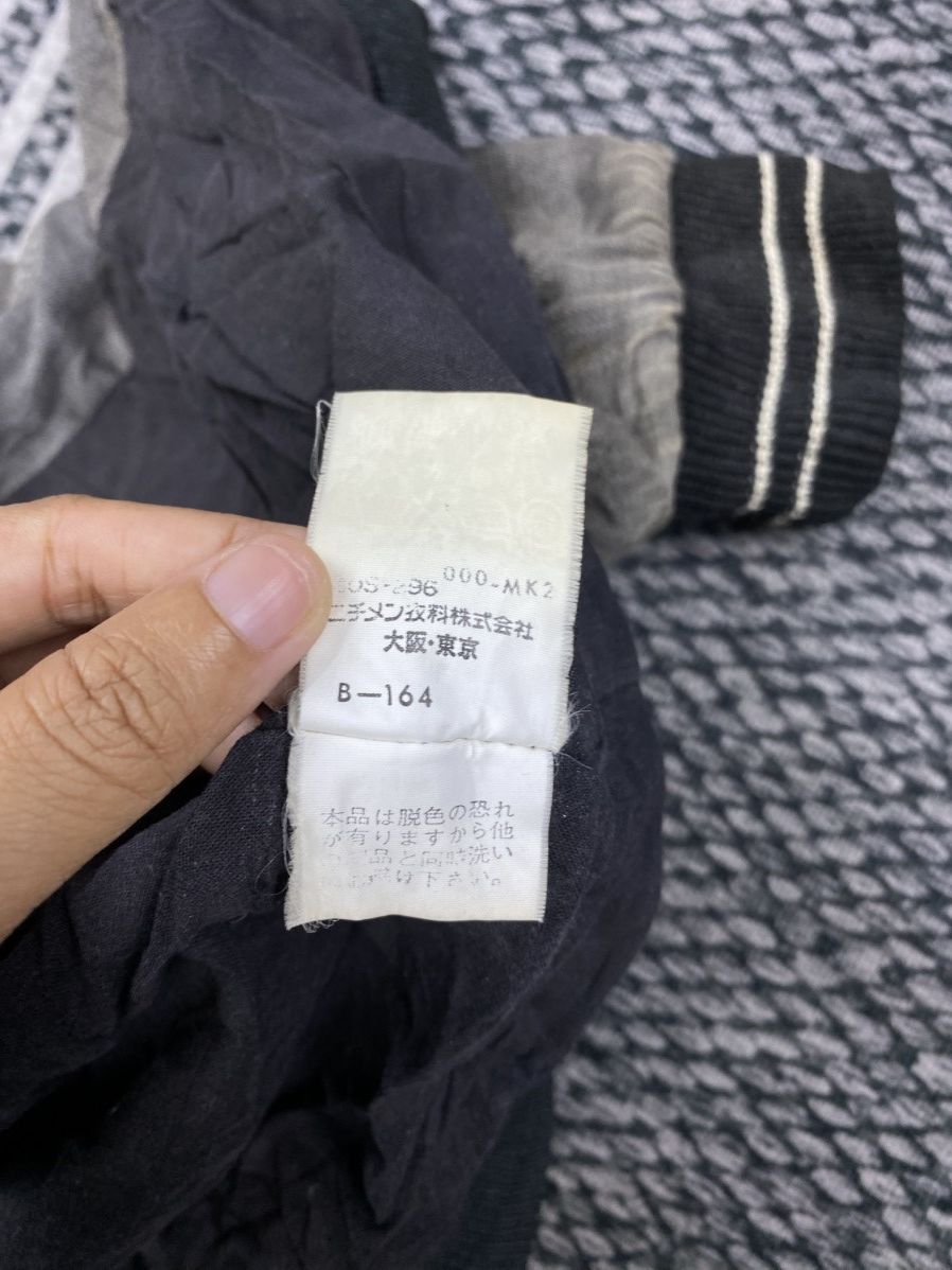 McGregor Vintage 90s McGregor Denim Big Spell On Sleeve Bomber Jacket Size US M / EU 48-50 / 2 - 13 Thumbnail