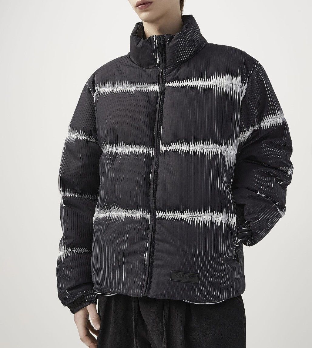 SIXTH JUNE PARIS Pleated Two Tone Puffer Jacket UNISEX