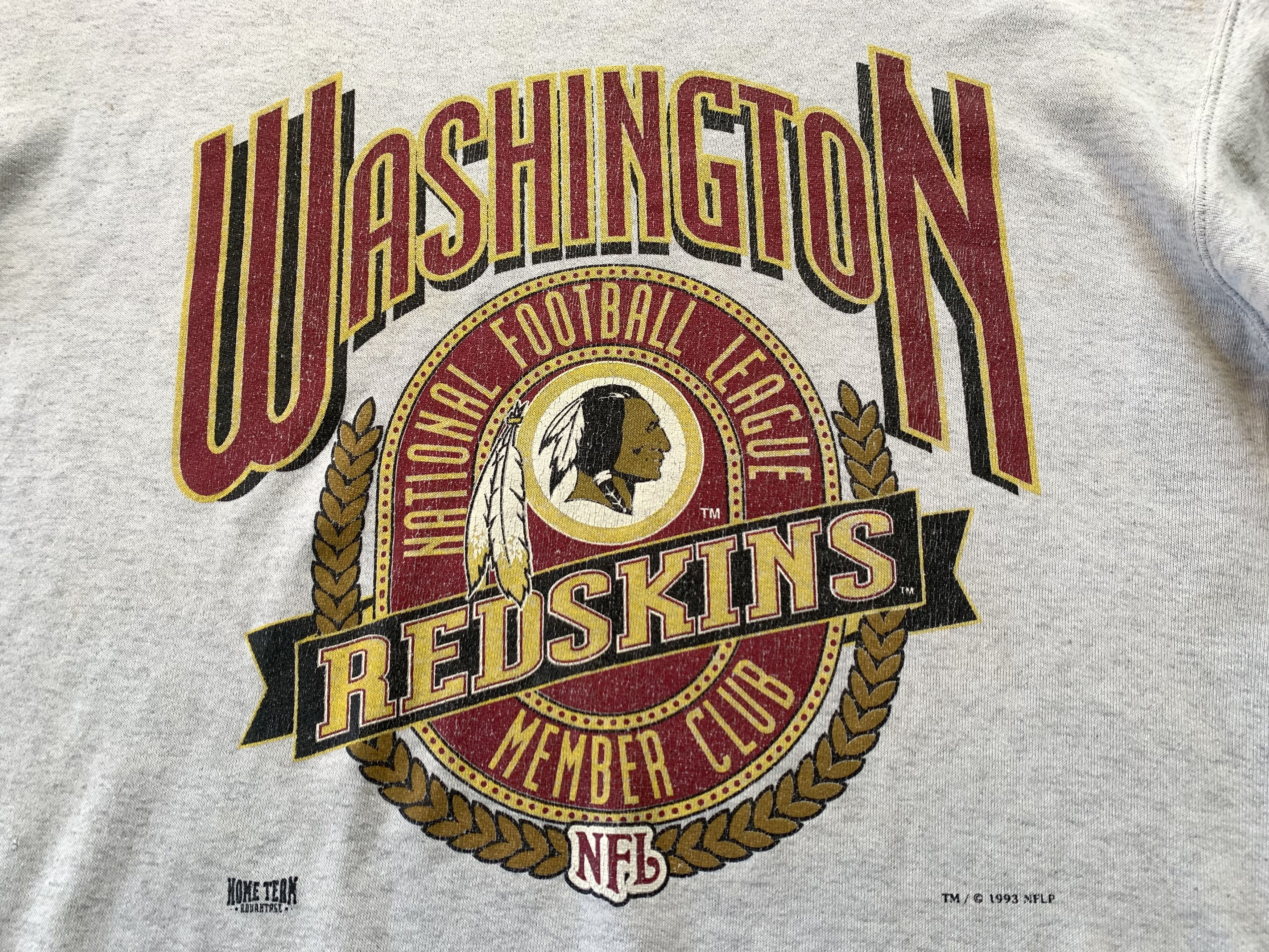 NFL Vintage Washington Redskins Printed Sweatshirt 1993 Size US L / EU 52-54 / 3 - 7 Thumbnail