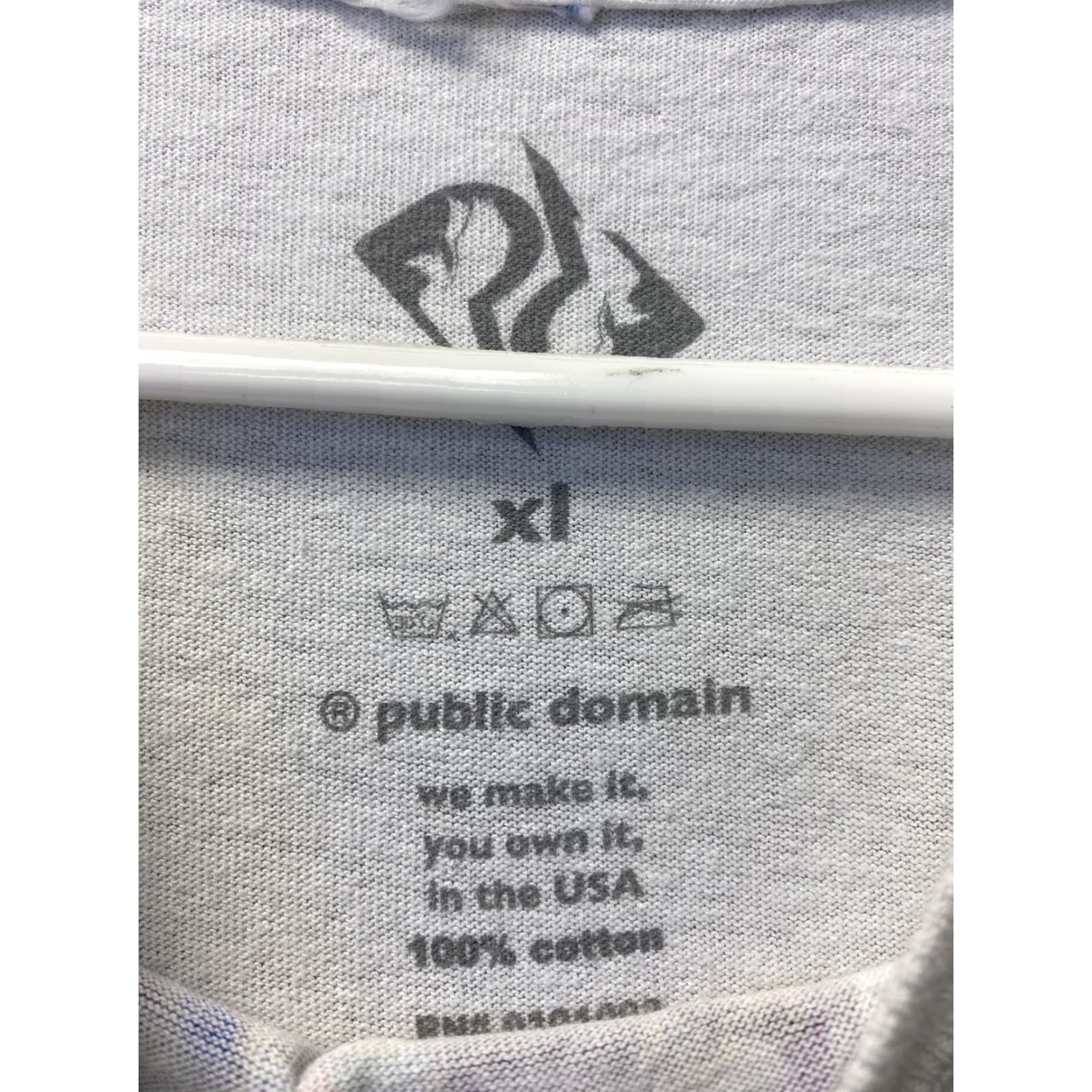 Vintage VINTAGE Public Domain Shirt Broadway Train Station XL White 90s Logo Mens Size US XL / EU 56 / 4 - 3 Thumbnail