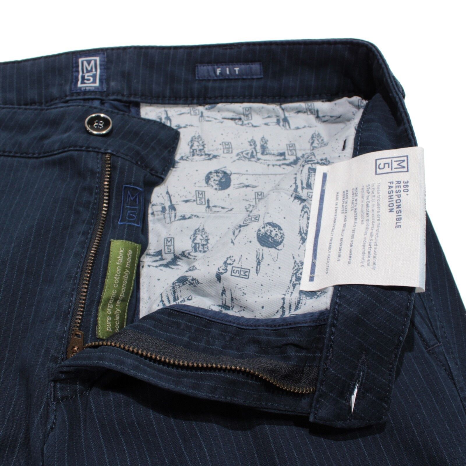 Other Meyer New with tags Chino Size 33 US In Blue Size US 33 - 3 Thumbnail