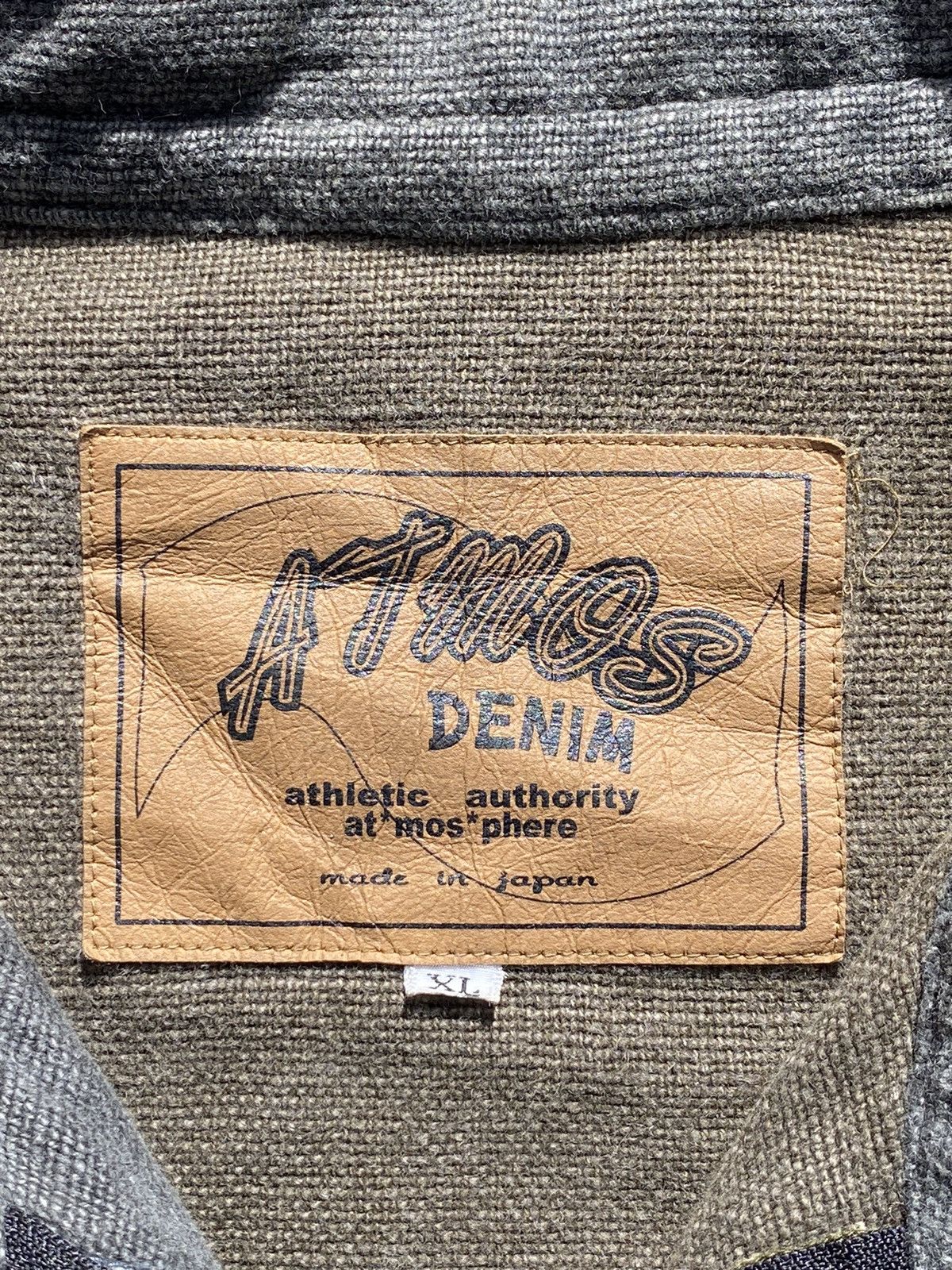 atmos 🔥Rare ATMOSPHERE Denim Reconstructed Jacket Like Kapital Size US XL / EU 56 / 4 - 7 Thumbnail