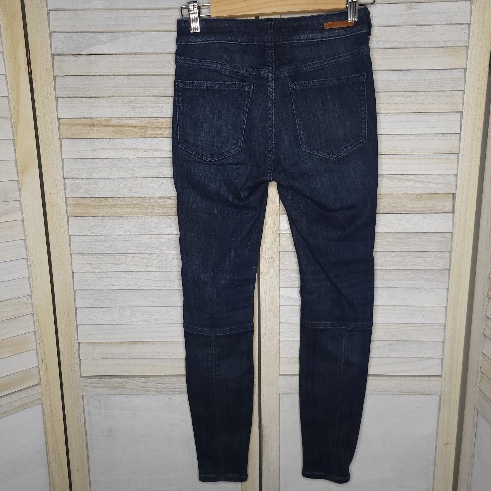Anthropologie Anthropologie Pilcro High-Rise Denim Legging Sz 25 Zip Ankle Size 27" / US 4 / IT 40 - 7 Thumbnail