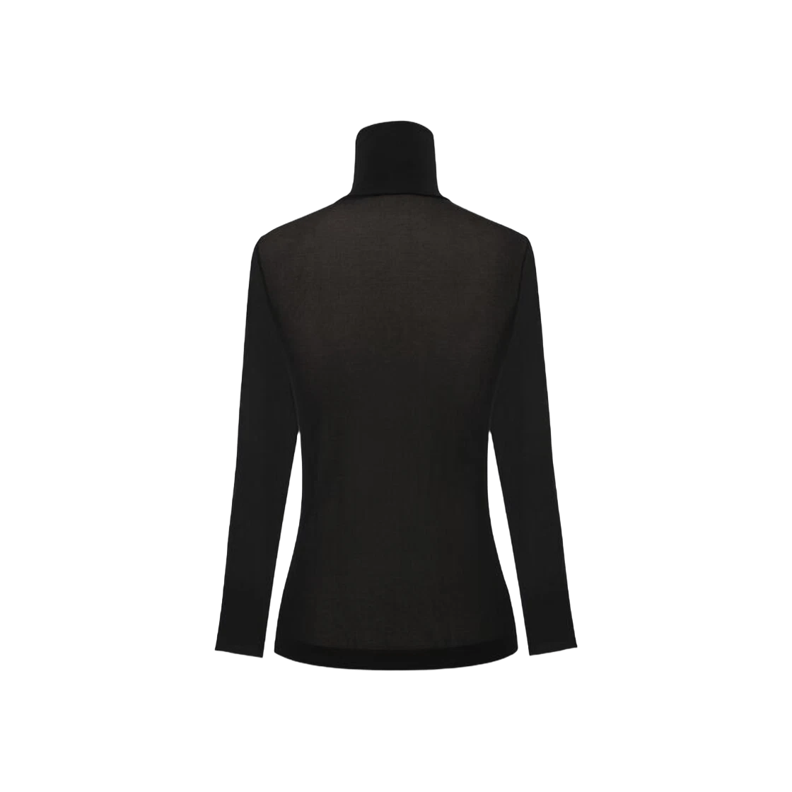 Saint Laurent Paris o1s1wg111124 Turtleneck Top Sweater in Knit in Black Size M / US 6-8 / IT 42-44 - 2 Thumbnail