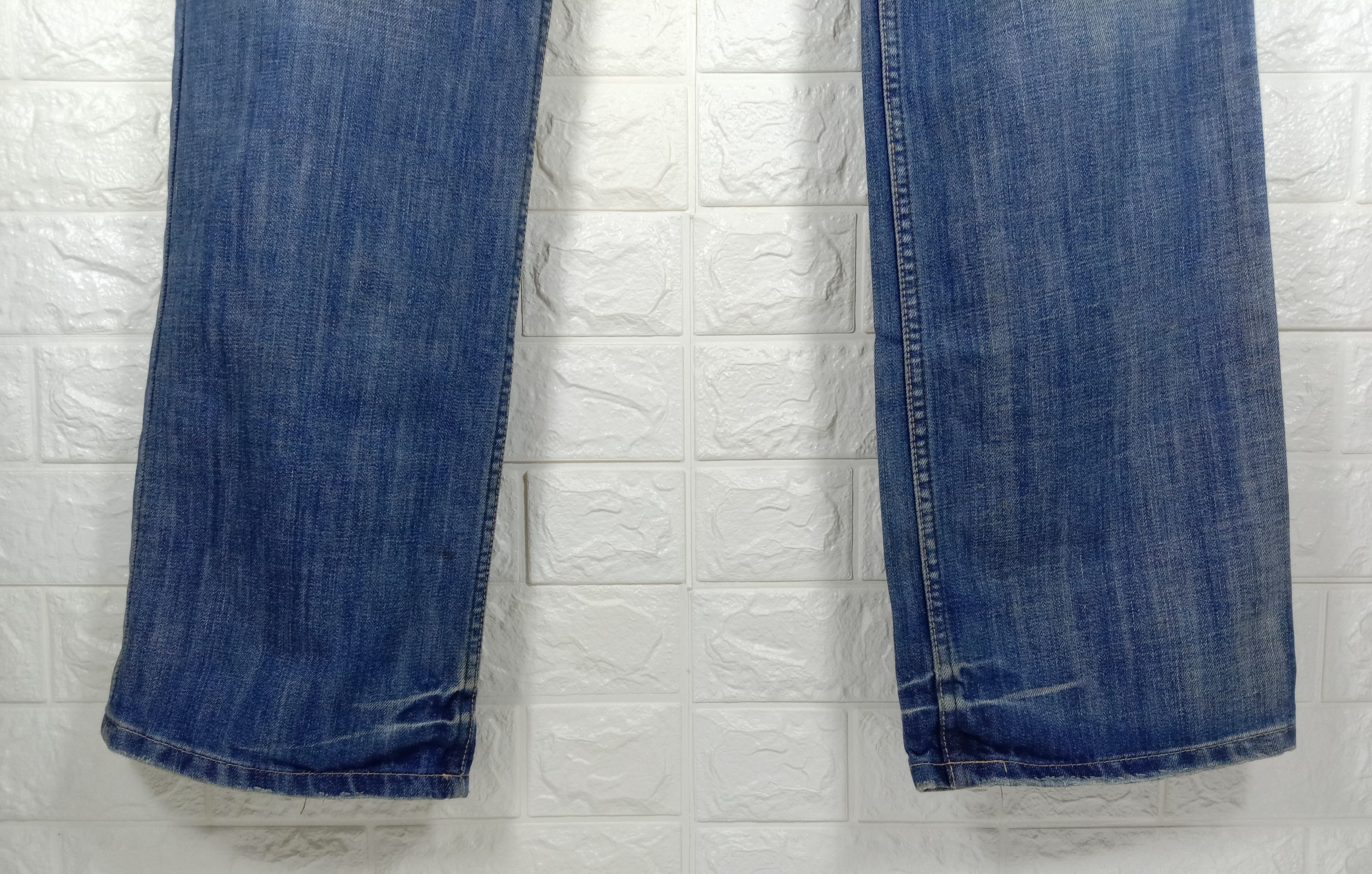 Diesel Vintage Diesel Industry Blue Wash Straight Cut Jeans Size US 34 / EU 50 - 4 Thumbnail