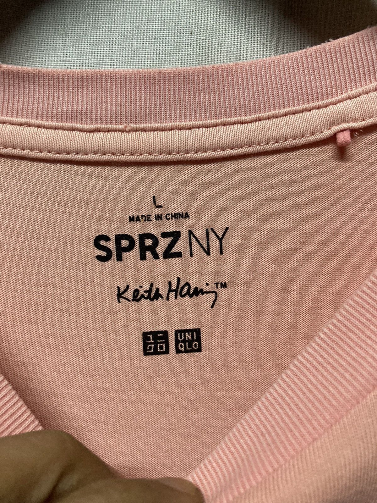 Keith Haring × Uniqlo Uniqlo x Keith Haring Pink Tee Size US L / EU 52-54 / 3 - 3 Thumbnail