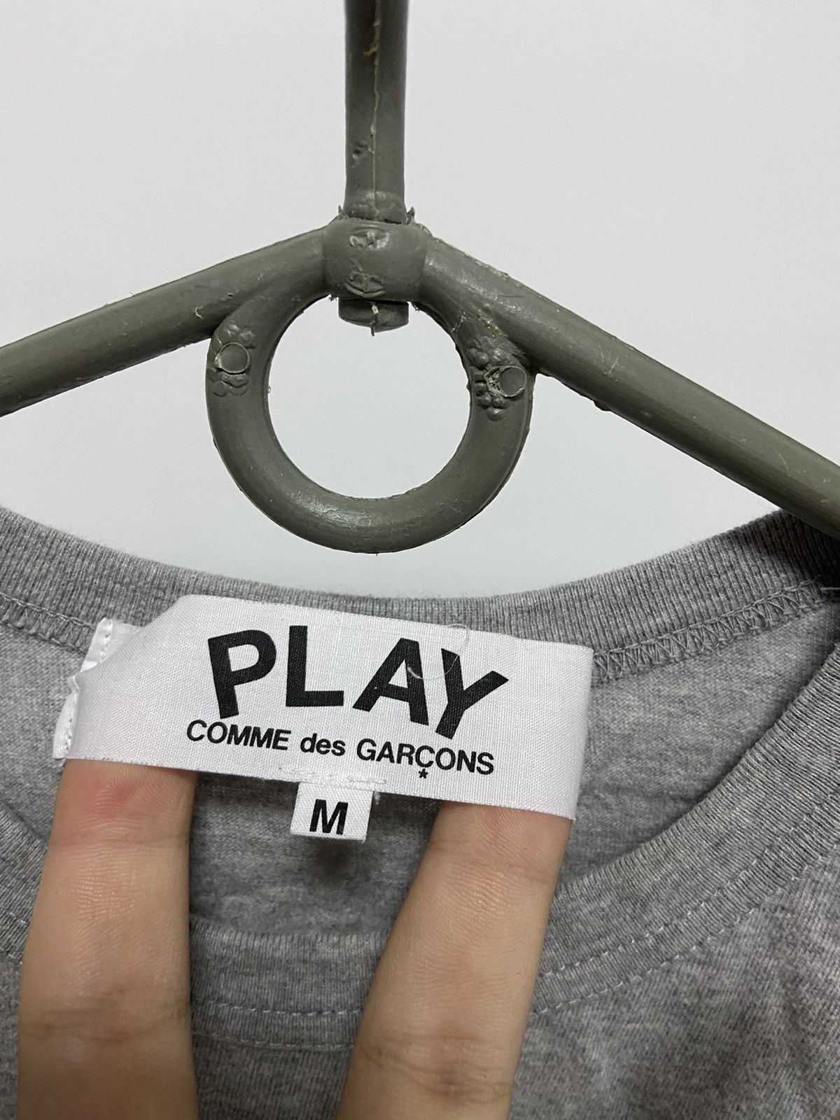 Comme des Garcons PLAY × Japanese Brand × Vintage Play Come Des Garcons Vintage T Shirt Big Logo Size US M / EU 48-50 / 2 - 5 Thumbnail