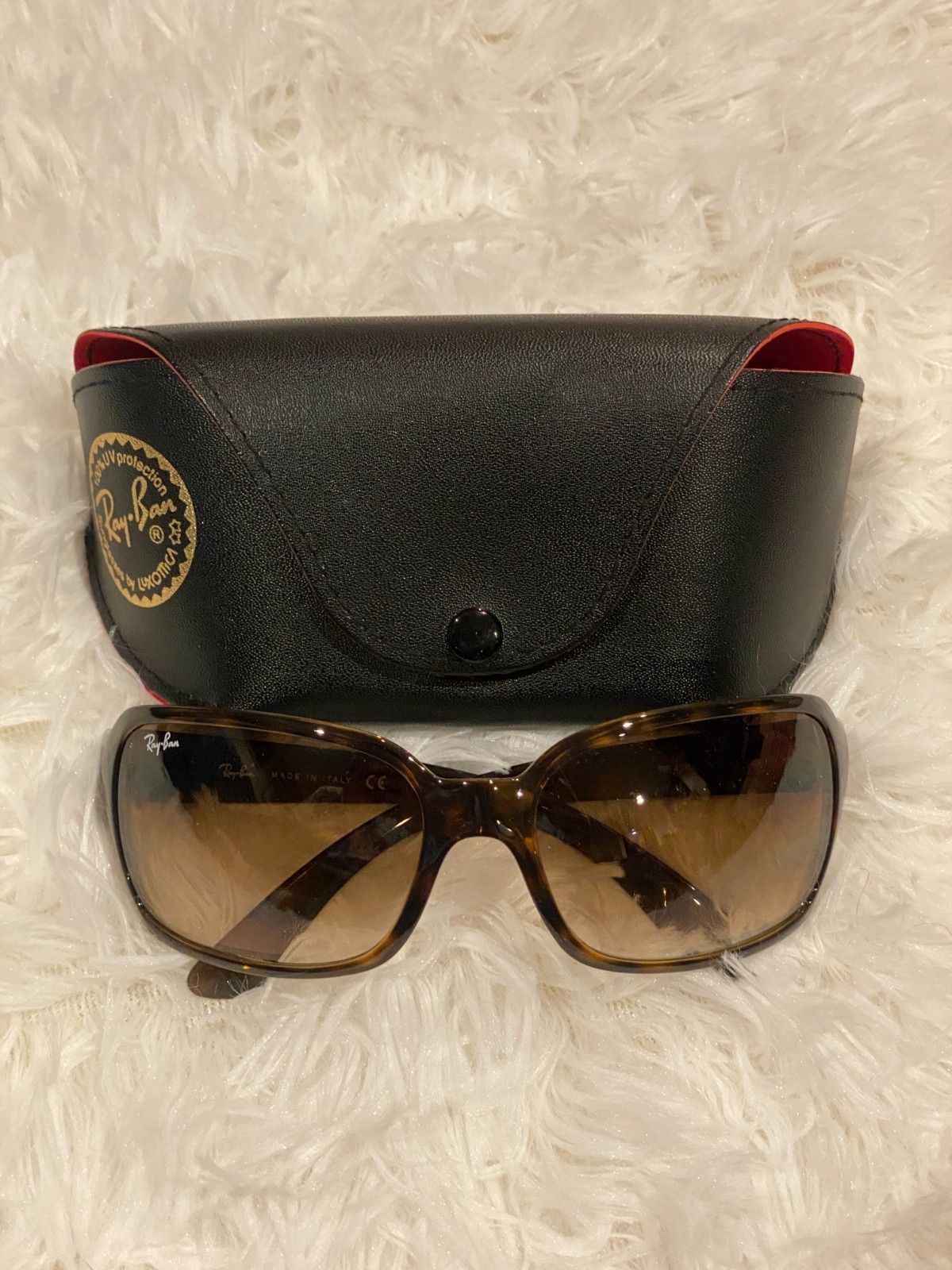RayBan Ray Ban RB 4068 710/51 2N Brown Tortoise Gradient Sunglasse Size ONE SIZE - 5 Thumbnail
