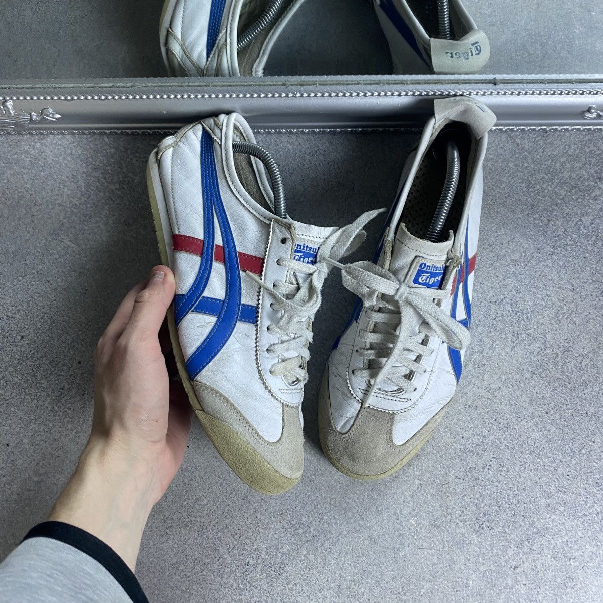 Asics Vintage Asics Tiger Onitsuka White Sneakers Size US 8.5 / EU 41-42 - 3 Thumbnail