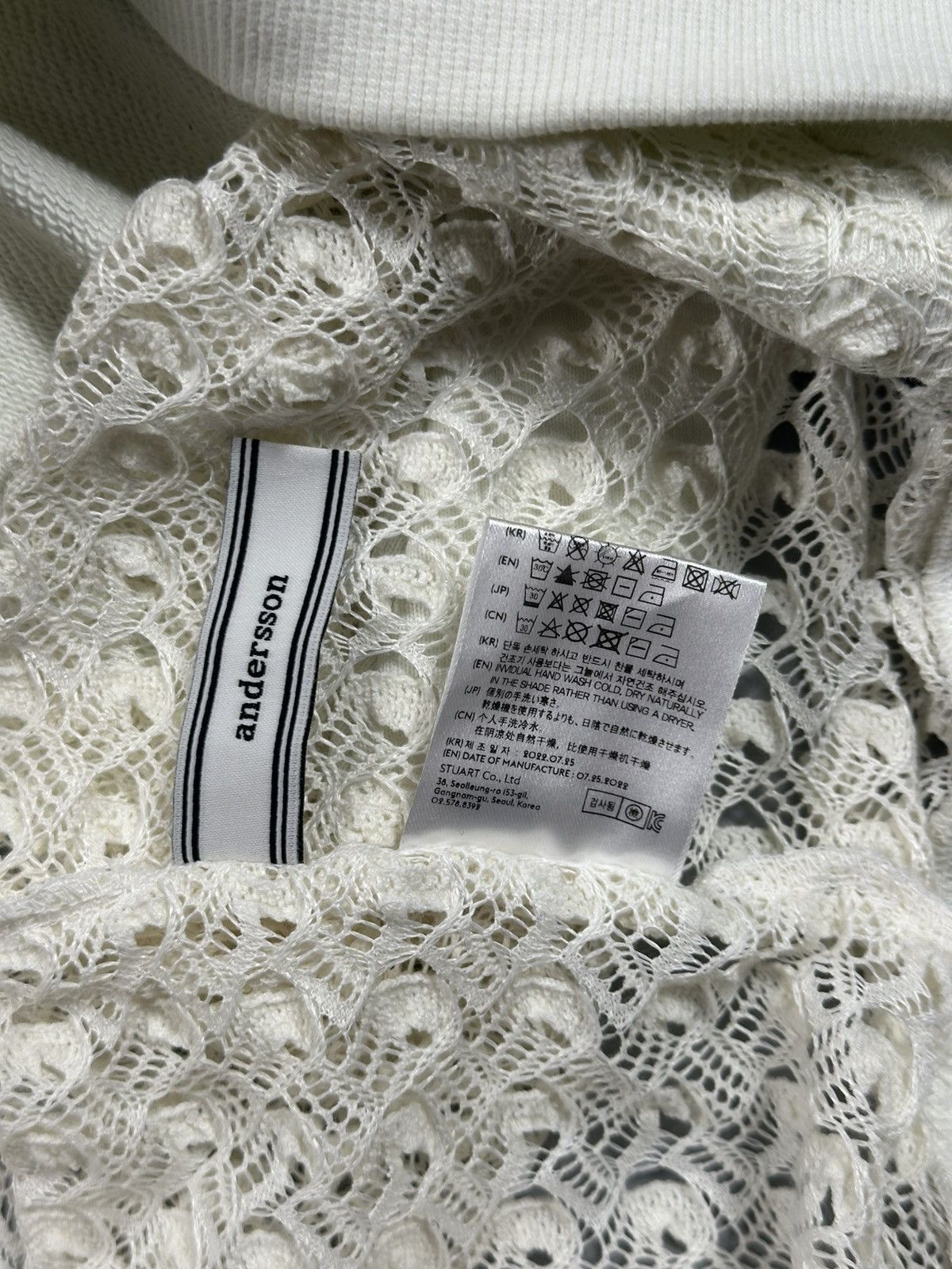 Andersson Bell Andersson Bell Mesh Panel Contrast Hoodie Size US M / EU 48-50 / 2 - 15 Thumbnail