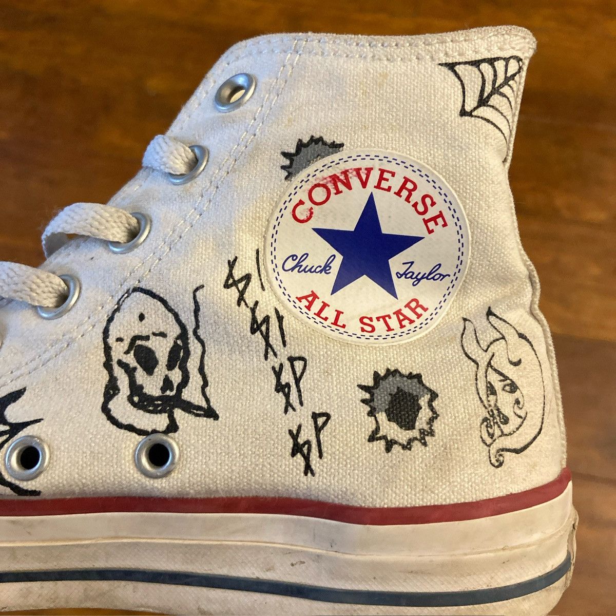 Paradise White Paradis3 Sean Pablo Converse Cons Size US 6.5 / EU 39-40 - 3 Thumbnail