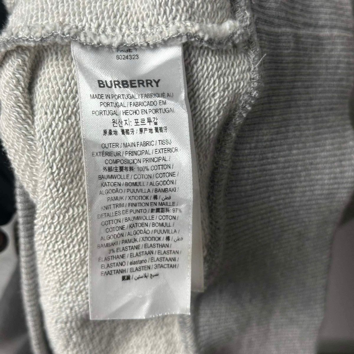 Burberry BURBERRY LOGO HOODIE Size US L / EU 52-54 / 3 - 7 Thumbnail