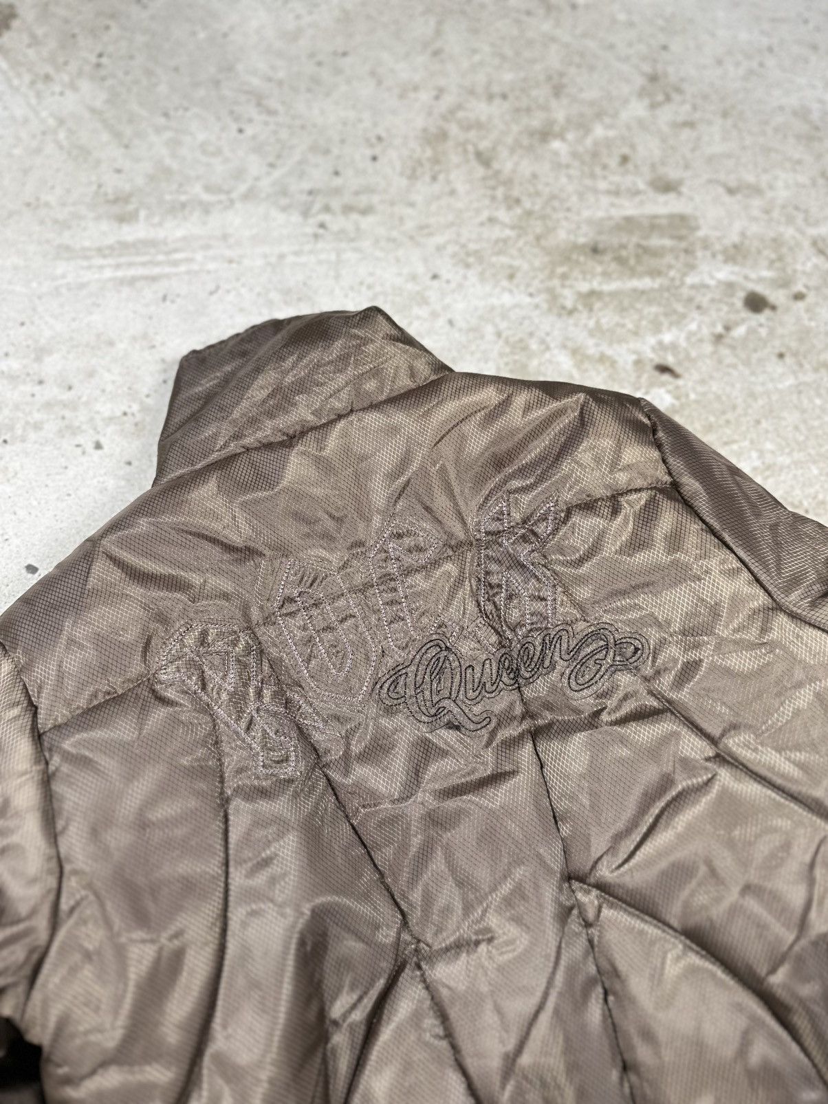 If Six Was Nine × Japanese Brand × Le Grande Bleu (L.G.B.) Vintage Y2K Multi Zipper Brown Archive Bomber Jacket Size US XS / EU 42 / 0 - 8 Thumbnail
