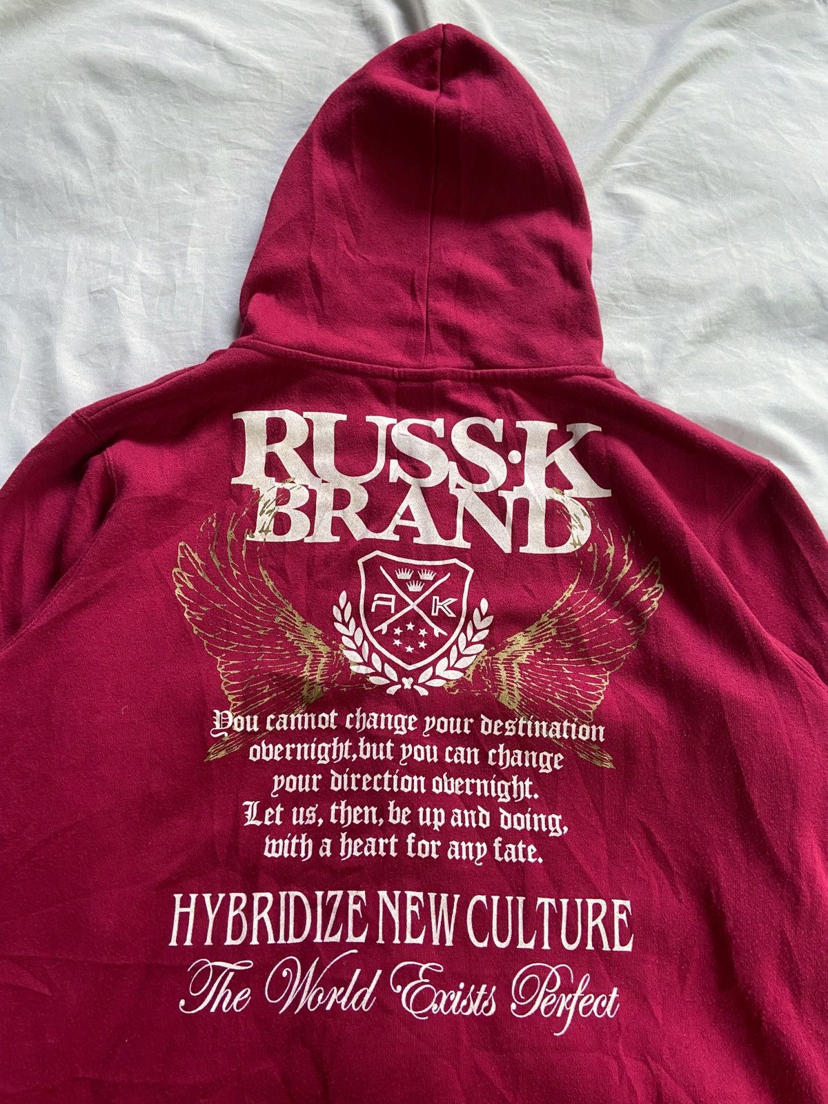 Beauty Beast RUSS-K HYBRIDGE NEW CULTURE ZIP HOODIE Size US XL / EU 56 / 4 - 12 Thumbnail