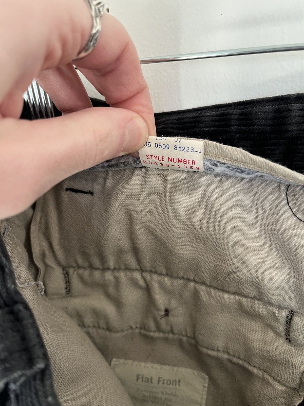 Vintage Vintage Black Corduroy Pants Size US 32 / EU 48 - 4 Thumbnail