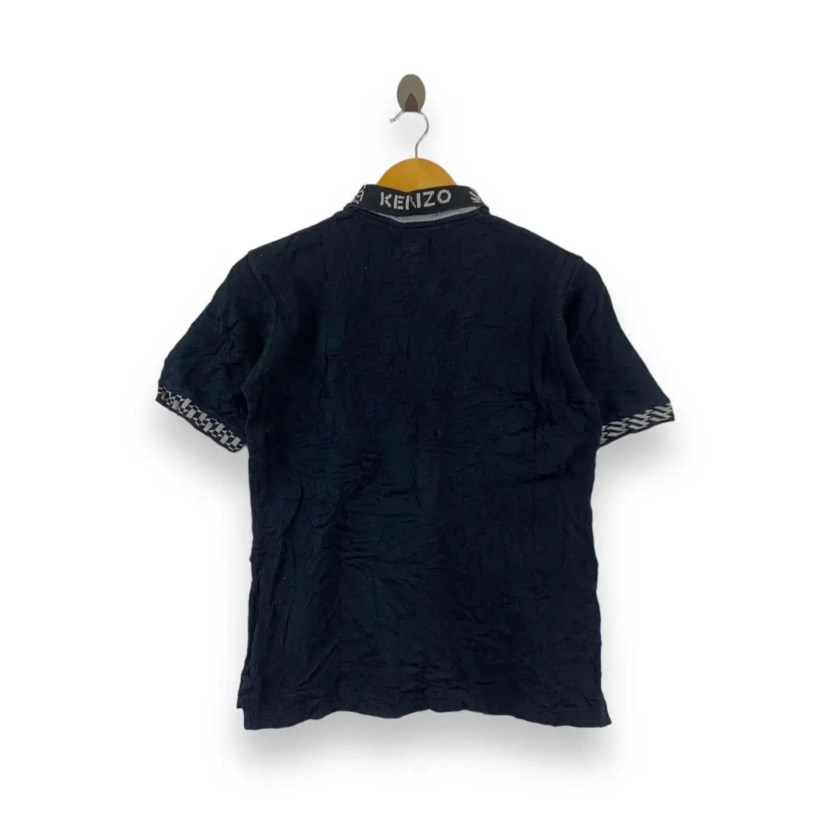Kenzo Vintage KENZO PARIS GOLF Collection Monogram Polo Tee Shirt Size S / US 4 / IT 40 - 2 Thumbnail