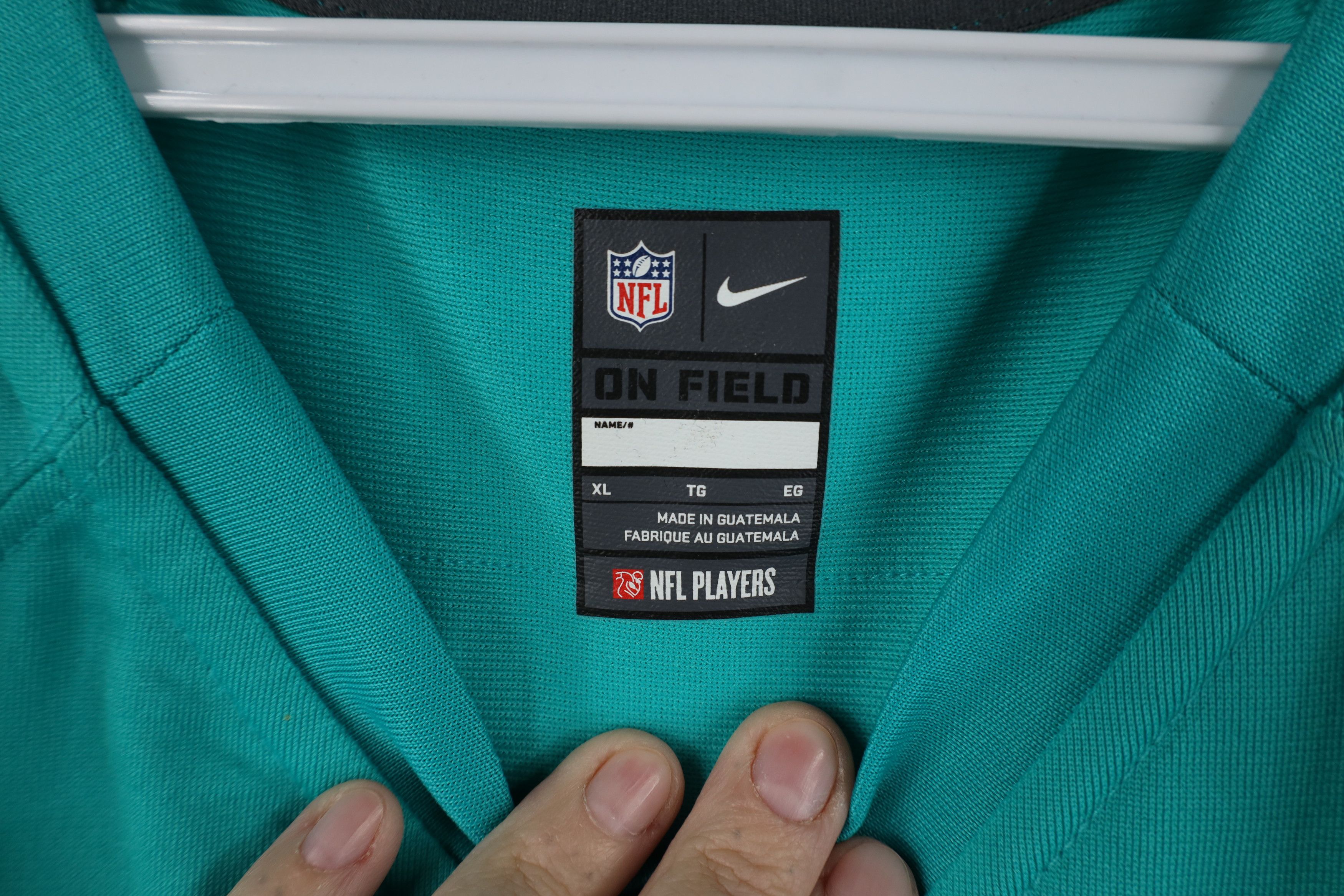 Nike Nike On Field Miami Dolphins Football Jersey Teal #17 Size XL / US 12-14 / IT 48-50 - 10 Thumbnail