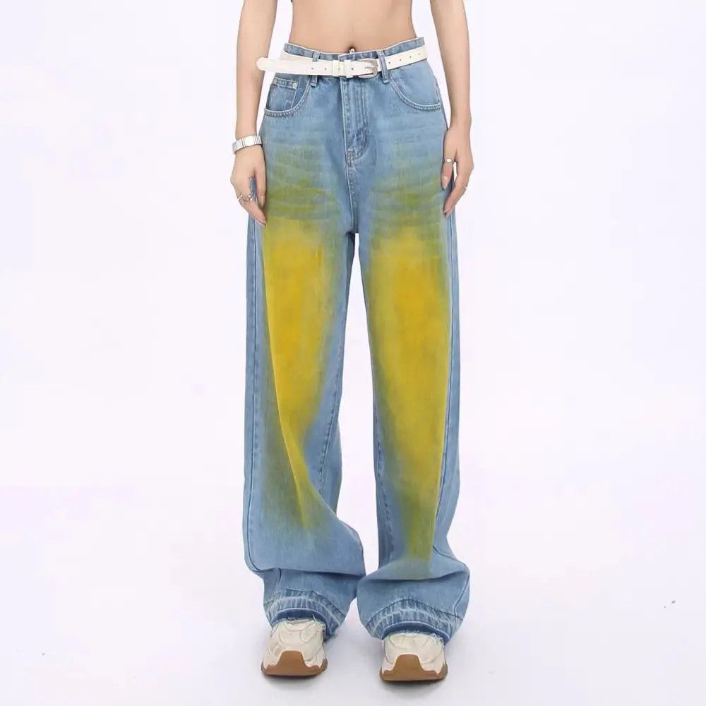 Designer × Japanese Brand Vintage Streetwear Harajuku Loose Casual Pants Size US 33 - 2 Thumbnail