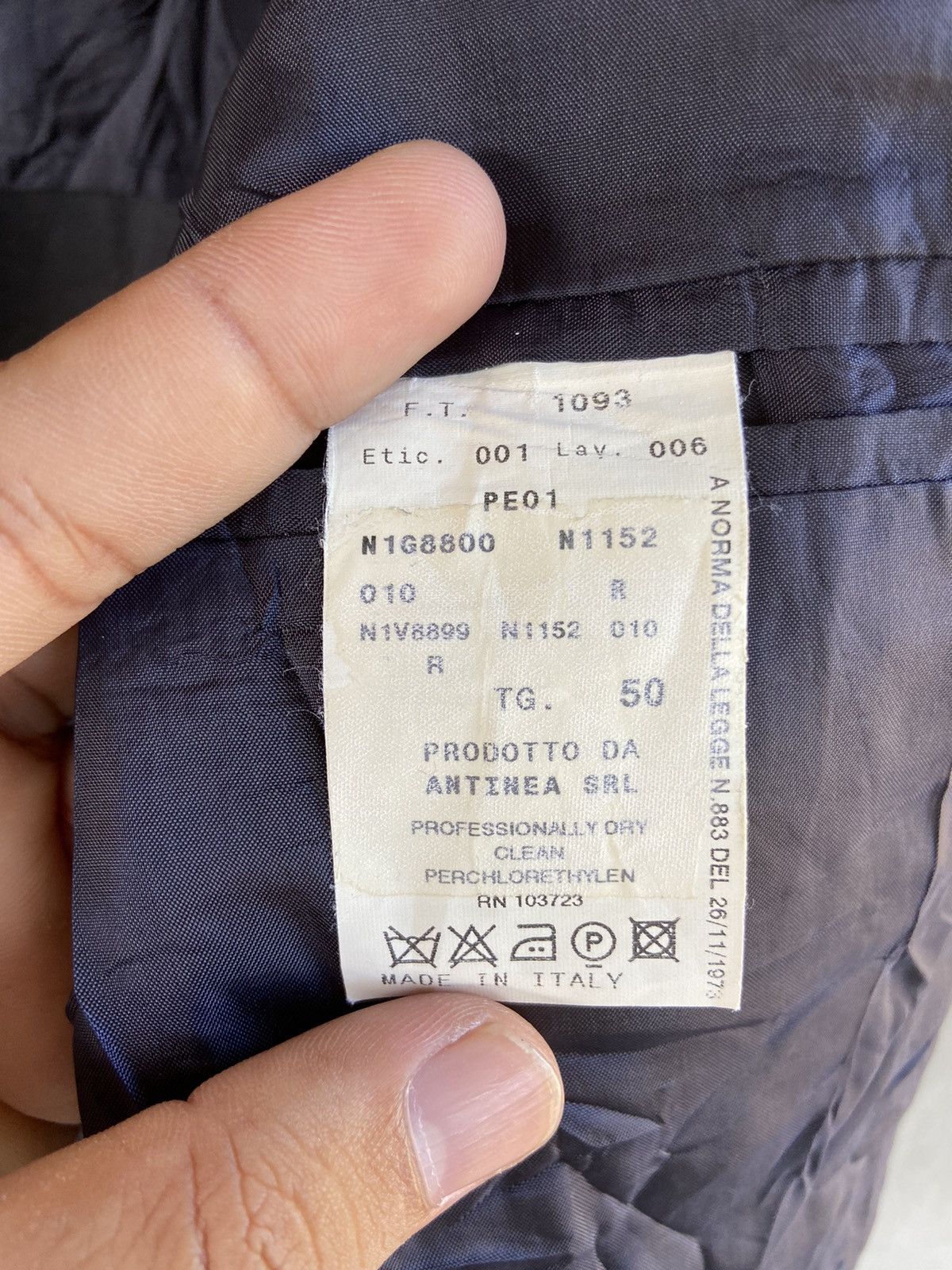 Emporio Armani Vintage Emporio Armani jacket Size US S / EU 44-46 / 1 - 5 Thumbnail