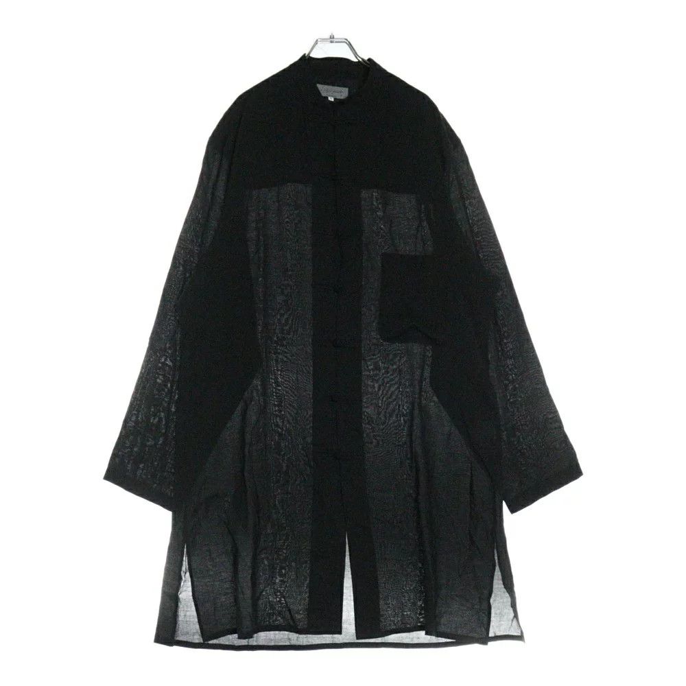 Yohji Yamamoto YOHJI YAMAMOTO POUR HOMME/ 24SS Shaka Button Blouse Size US M / EU 48-50 / 2 - 1 Thumbnail