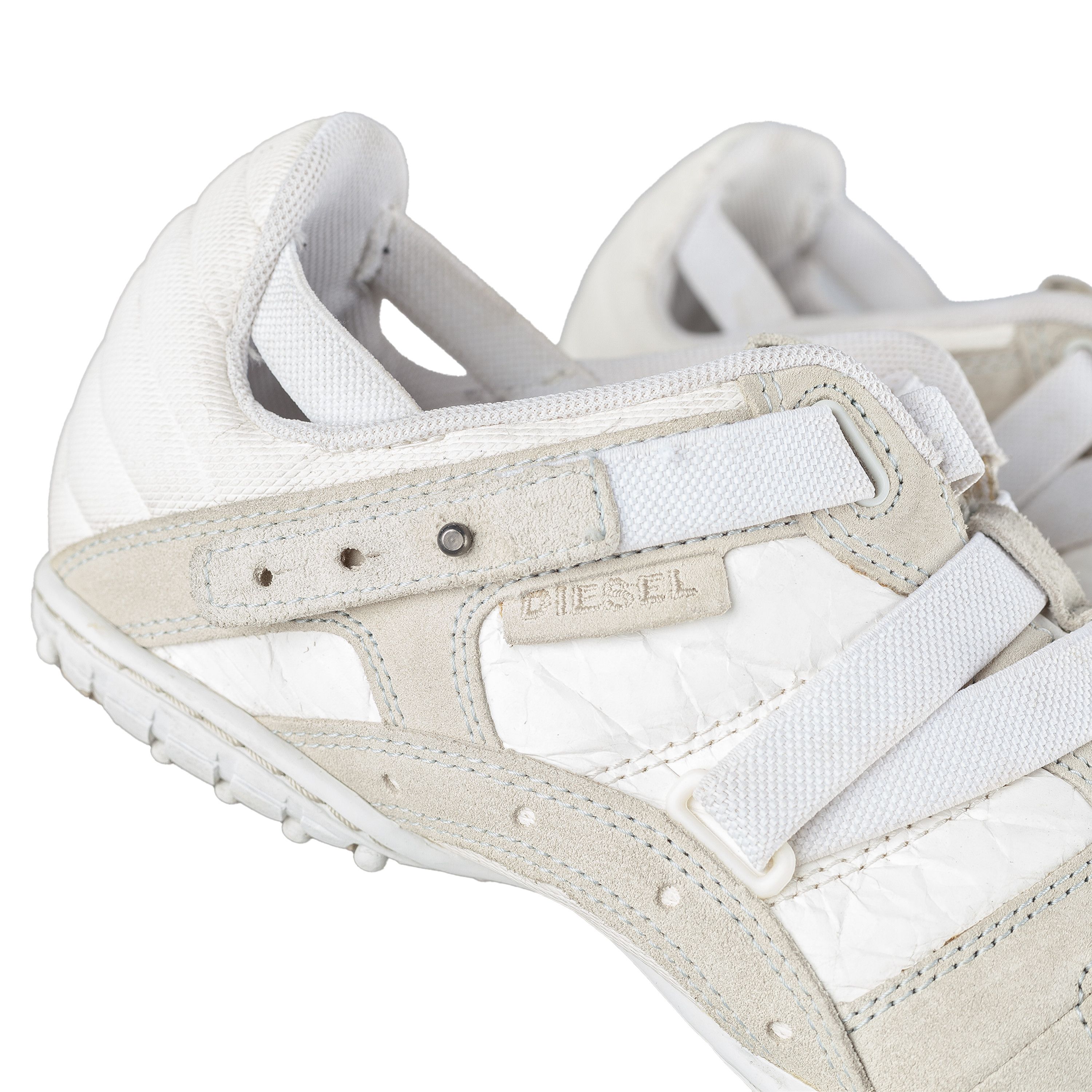Diesel × Diesel Black Gold Diesel White/Beige Sneakers (43 EU) Size US 10 / EU 43 - 7 Thumbnail
