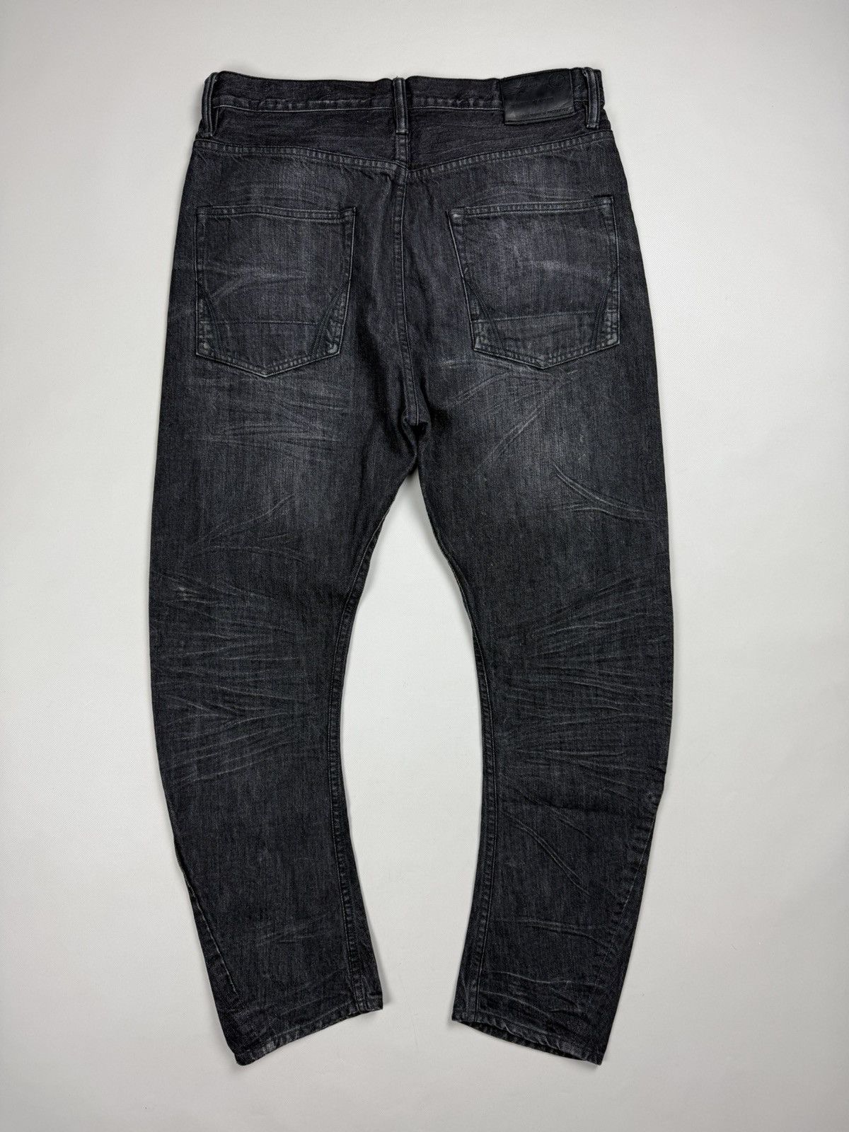 Allsaints × Japanese Brand Allsaints Black NLS Split Men’s Jeans Size 32 Size US 32 / EU 48 - 16 Thumbnail