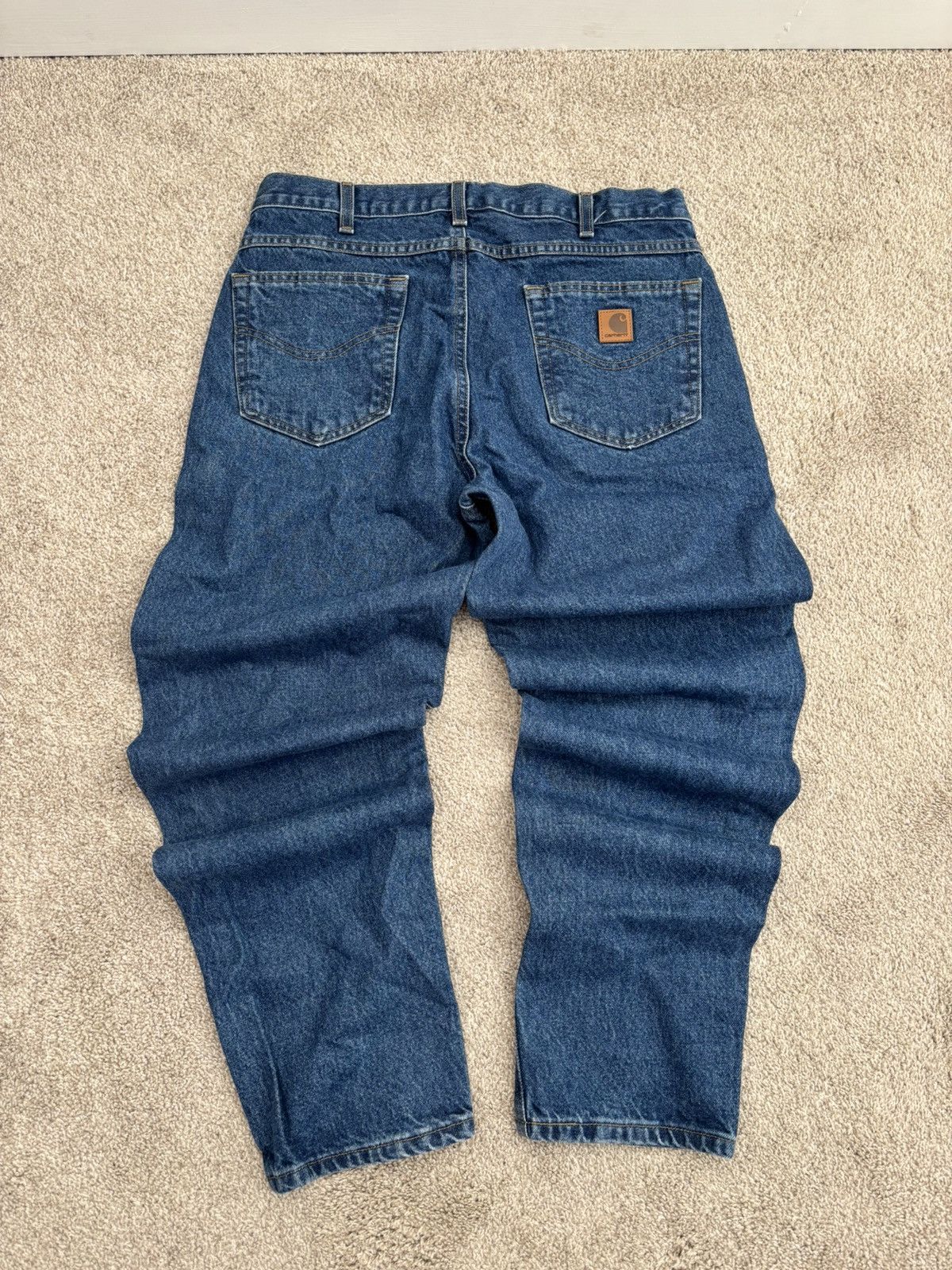 Carhartt Vintage Carhartt Denim Workwear Pants Size US 34 / EU 50 - 1 Thumbnail