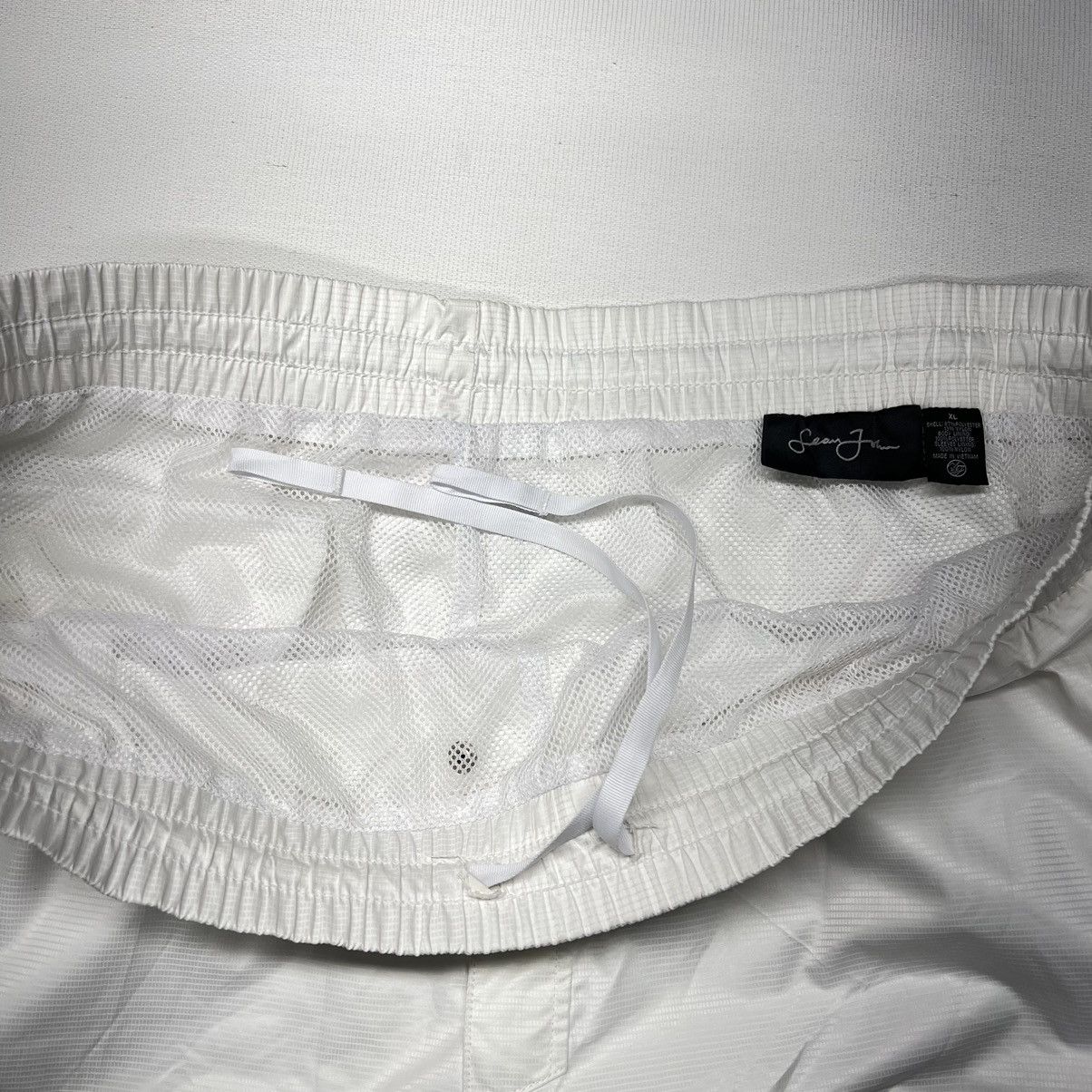 Sean John Sean John Pants White Drawstring Baggy Track 3M Y2K Retro Size US 36 / EU 52 - 10 Thumbnail