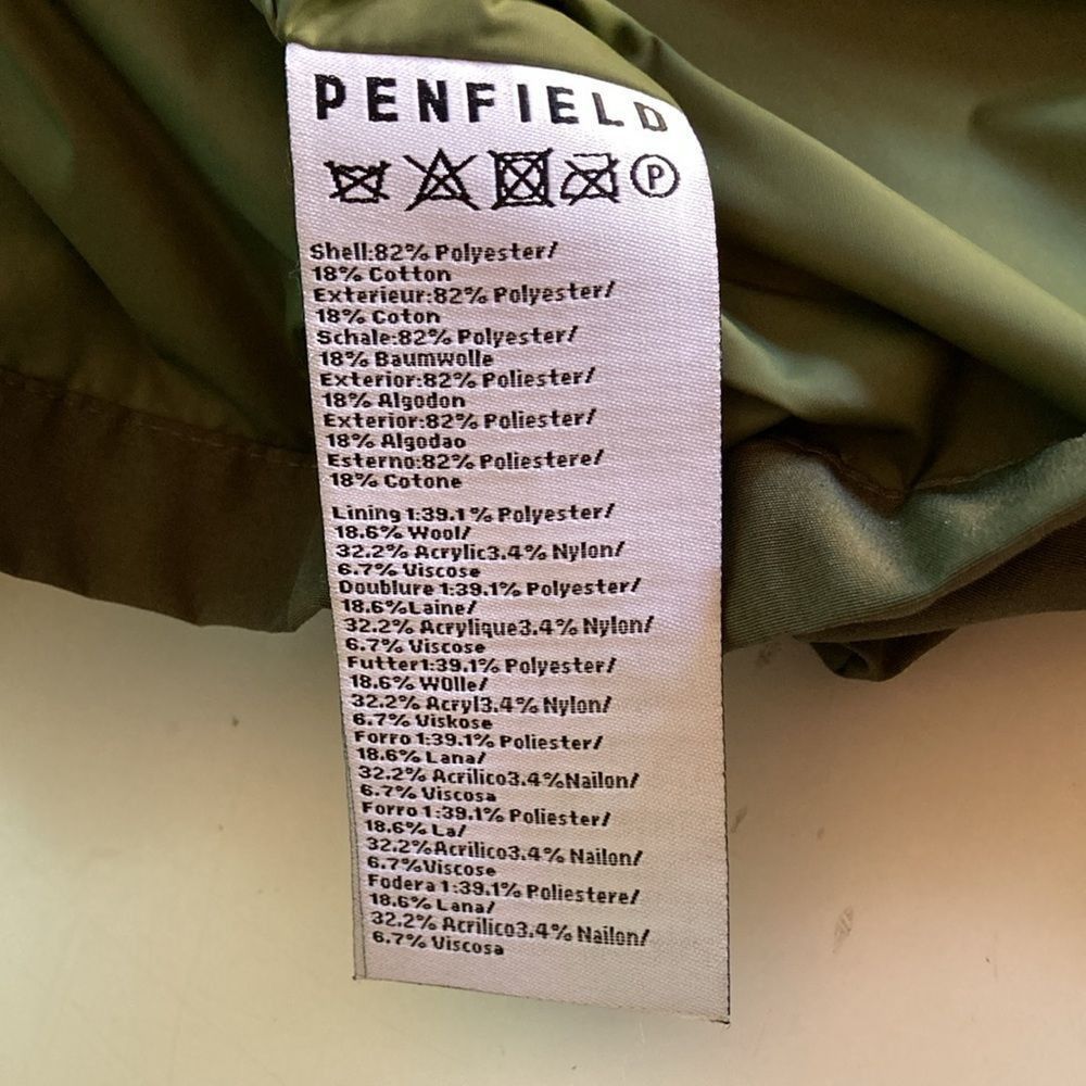Penfield Penfield Kesson Jacket Womens Size S Olive Green Zip Front P Size S / US 4 / IT 40 - 12 Thumbnail