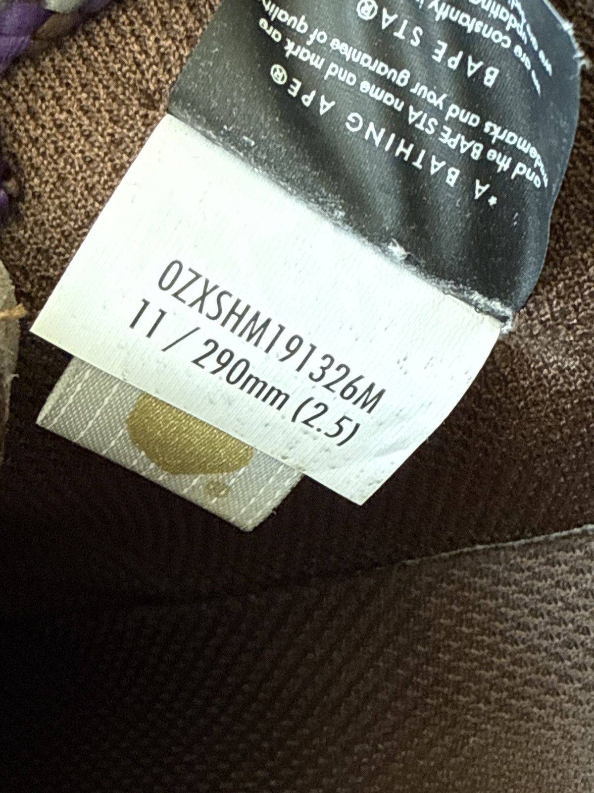 Bape Brown Sued Sk8 Sta Size US 11 / EU 44 - 6 Thumbnail