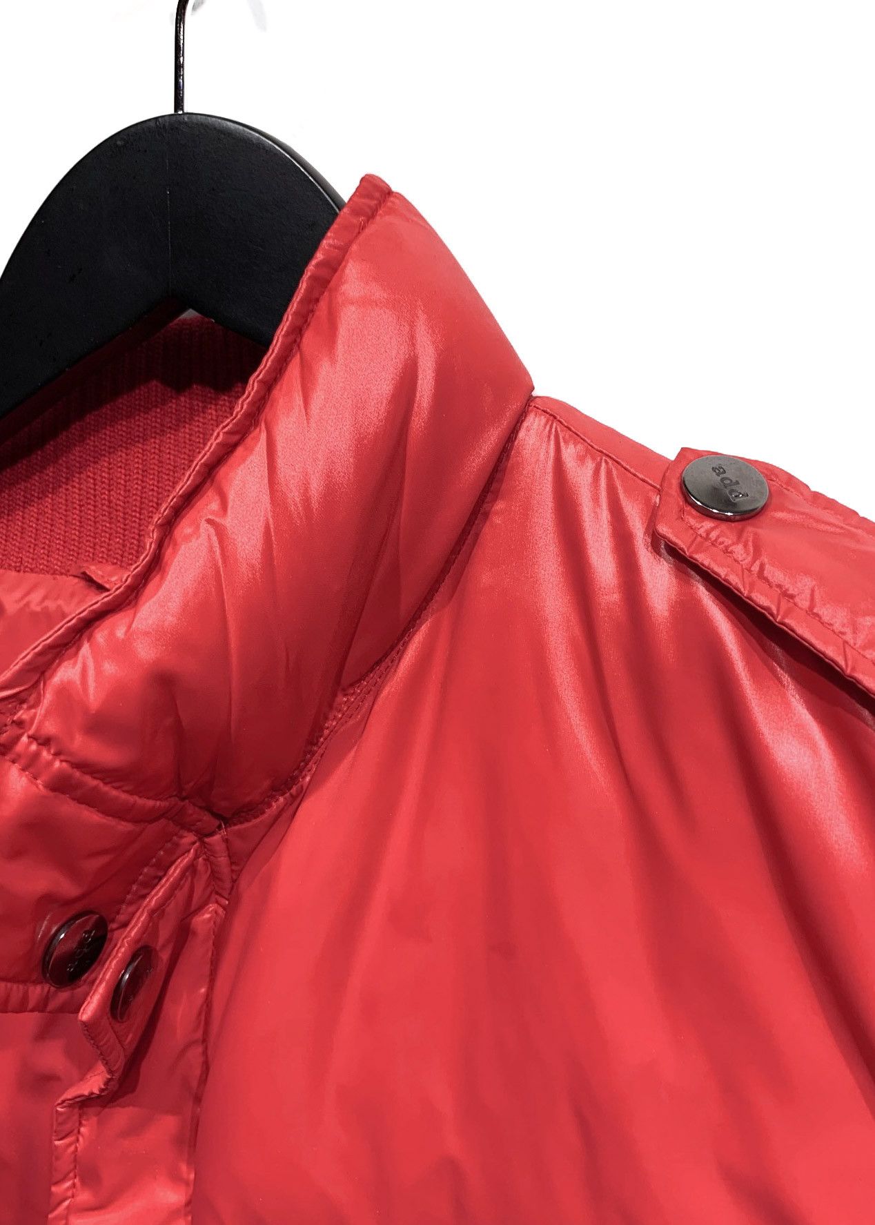 Add Add Red Down Filled Puffer Bomber Jacket Size US M / EU 48-50 / 2 - 7 Thumbnail