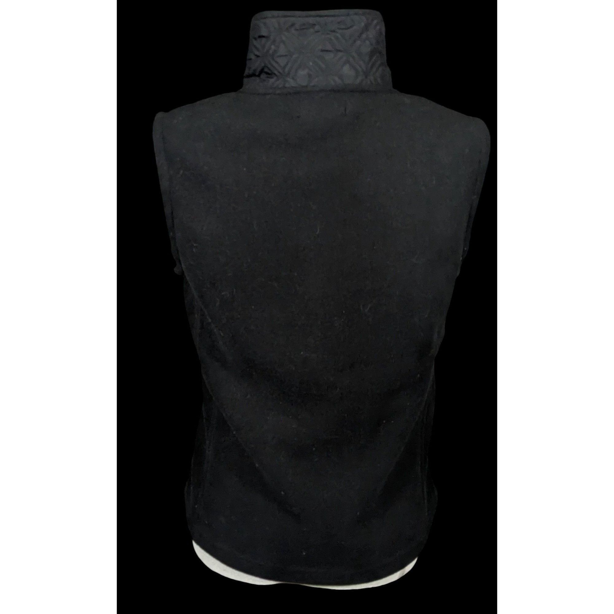 Other Preppy Chic Black Quilted Winter Vest by E-Studio Size M / US 6-8 / IT 42-44 - 3 Thumbnail