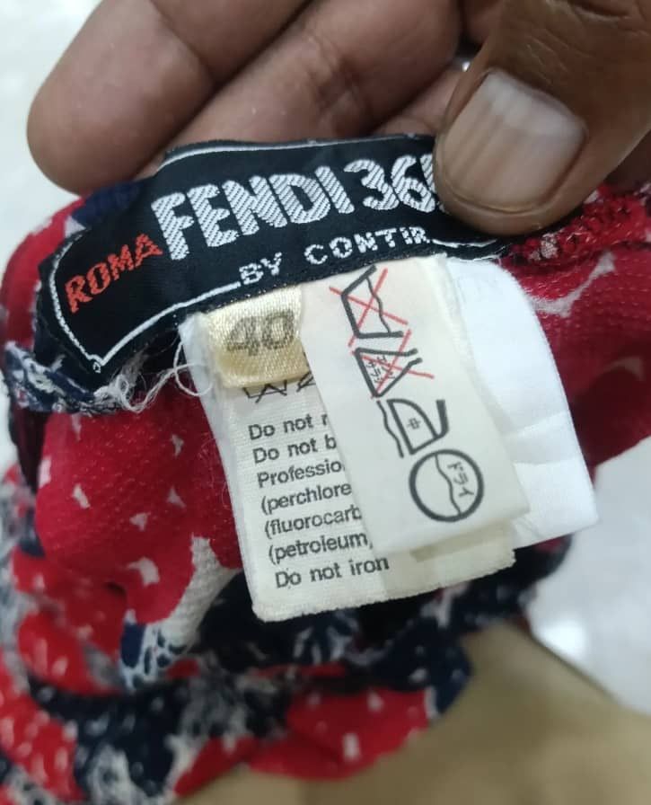 Fendi Authentic Fendi 365 Blouse Multicolor Size S / US 4 / IT 40 - 8 Thumbnail
