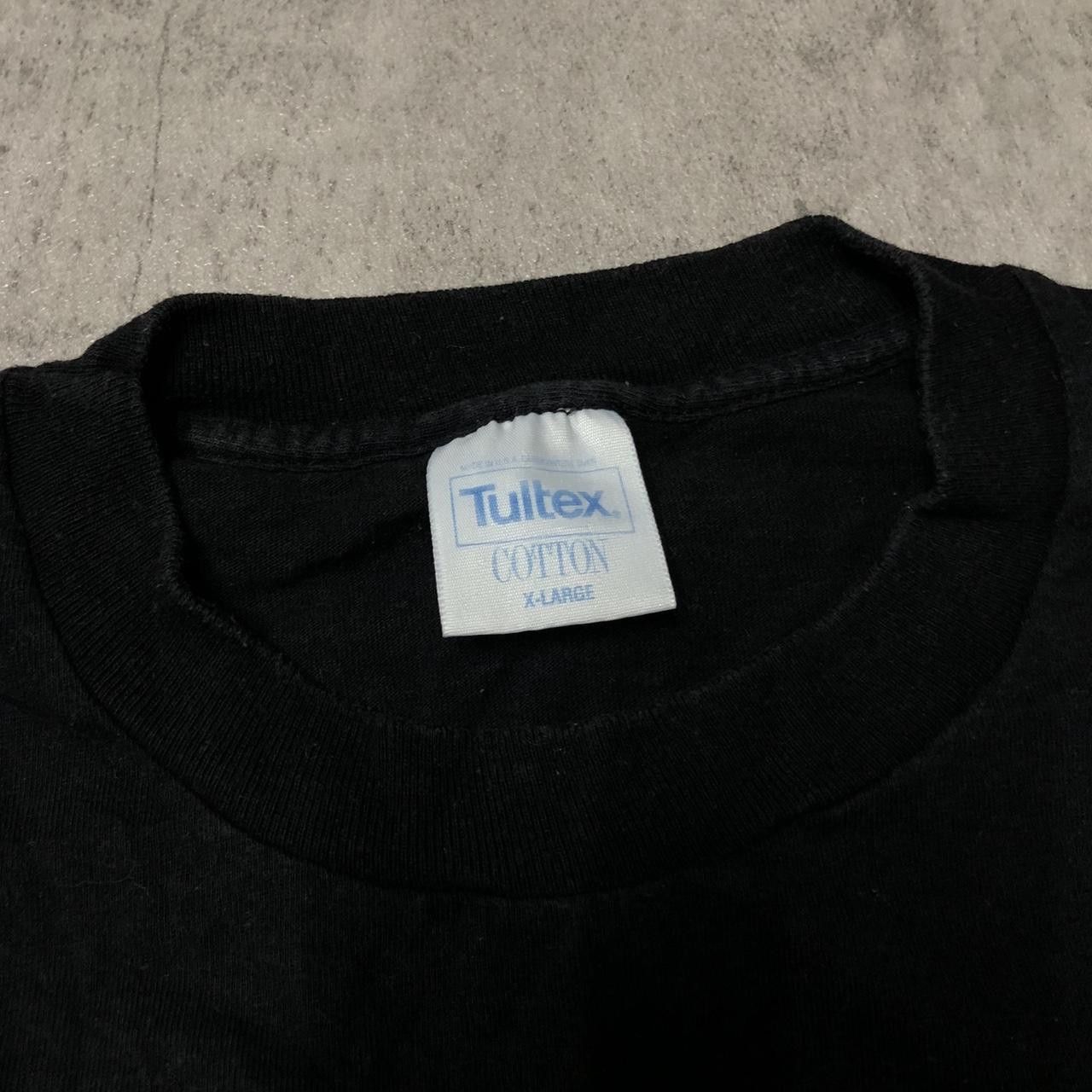 Tultex Black Tultex cotton tee clothing Size US XL / EU 56 / 4 - 4 Thumbnail