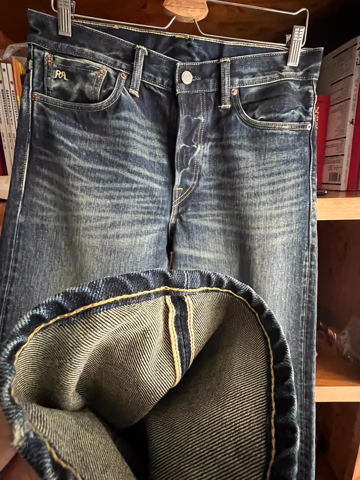RRL Ralph Lauren RRL Double RL Slim Selvedge Jeans Size US 26 / EU 42 - 4 Thumbnail