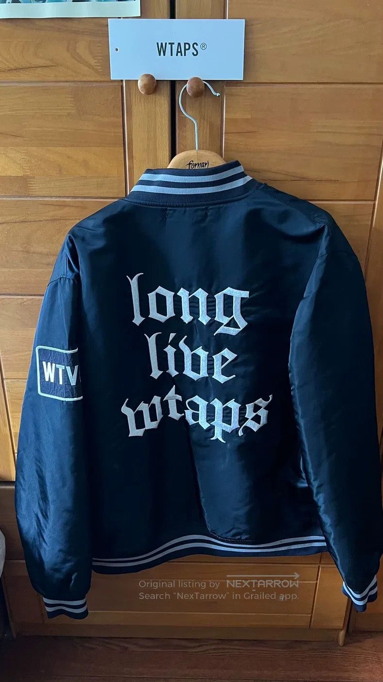 Wtaps Wtaps Embroidered padded baseball jacket Size US L / EU 52-54 / 3 - 5 Thumbnail
