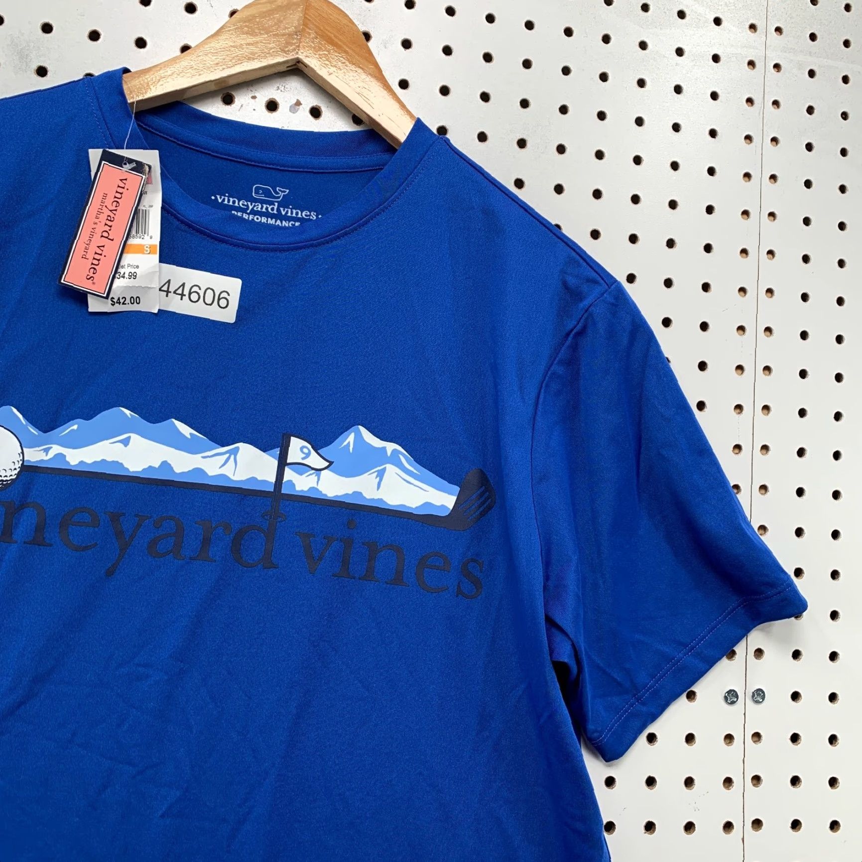 Vineyard Vines NEW Vineyard Vines Performance Shirt Mens Small Blue Golf Mountain 2 Nwt Size US S / EU 44-46 / 1 - 6 Thumbnail