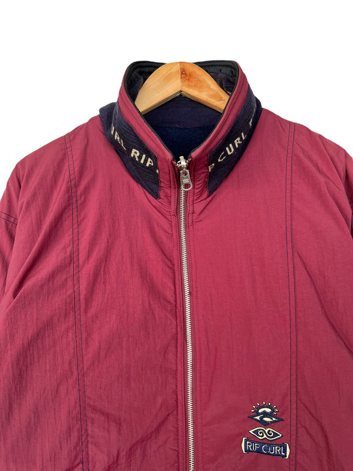 Ripcurl Rare🔥 Vintage 90s Ripcurl Embroidered Logo Reversible Jacket Size US XL / EU 56 / 4 - 7 Thumbnail