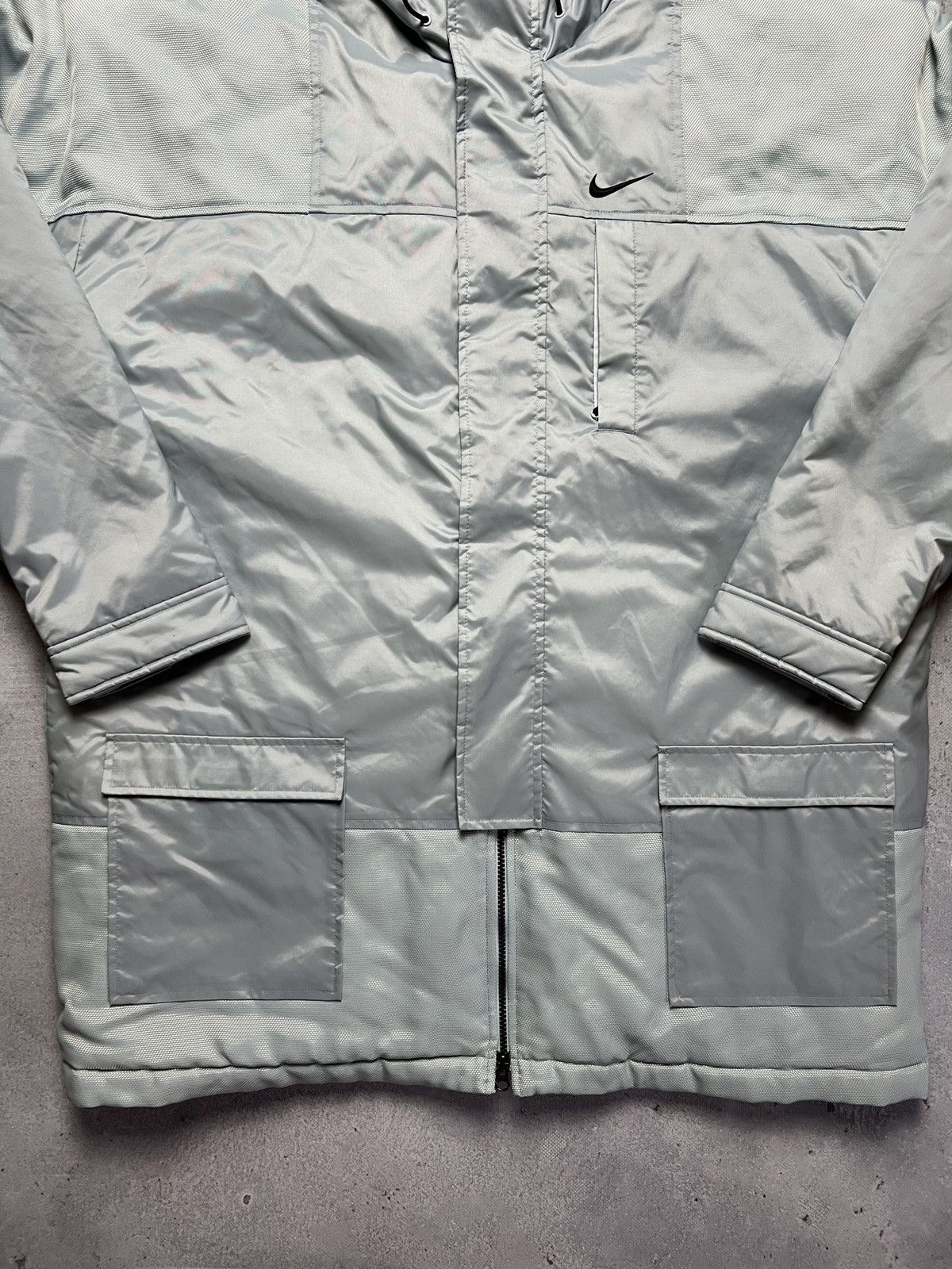 Nike Nike vintage big logo track long jacket zip y2k 90s USA Size US XL / EU 56 / 4 - 3 Thumbnail