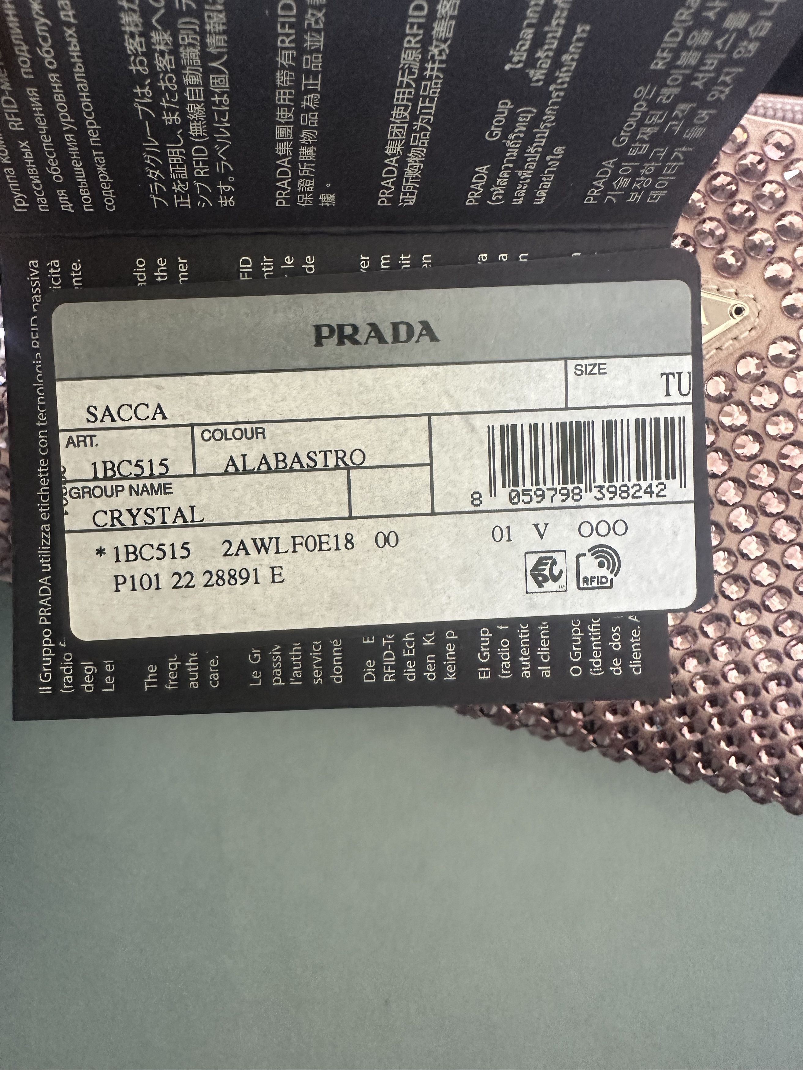 Prada Prada Re-Edition Satin mini-bag with crystals Size ONE SIZE - 8 Thumbnail
