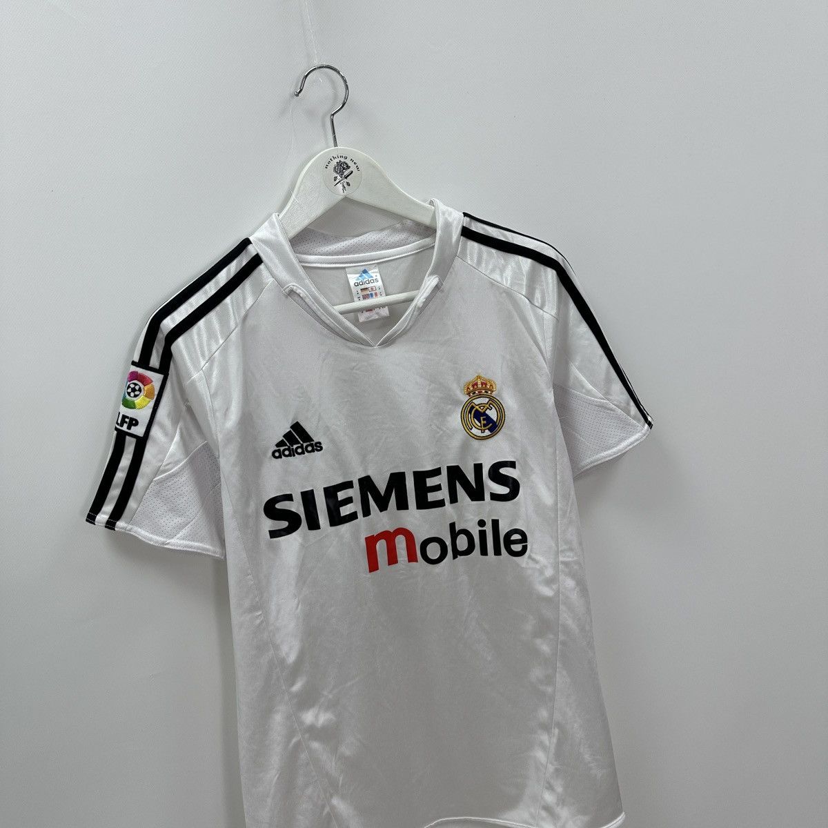 Vintage Vintage 00s Real Madrid Soccer Jersey Zidane Adidas y2k hype Size US M / EU 48-50 / 2 - 5 Thumbnail